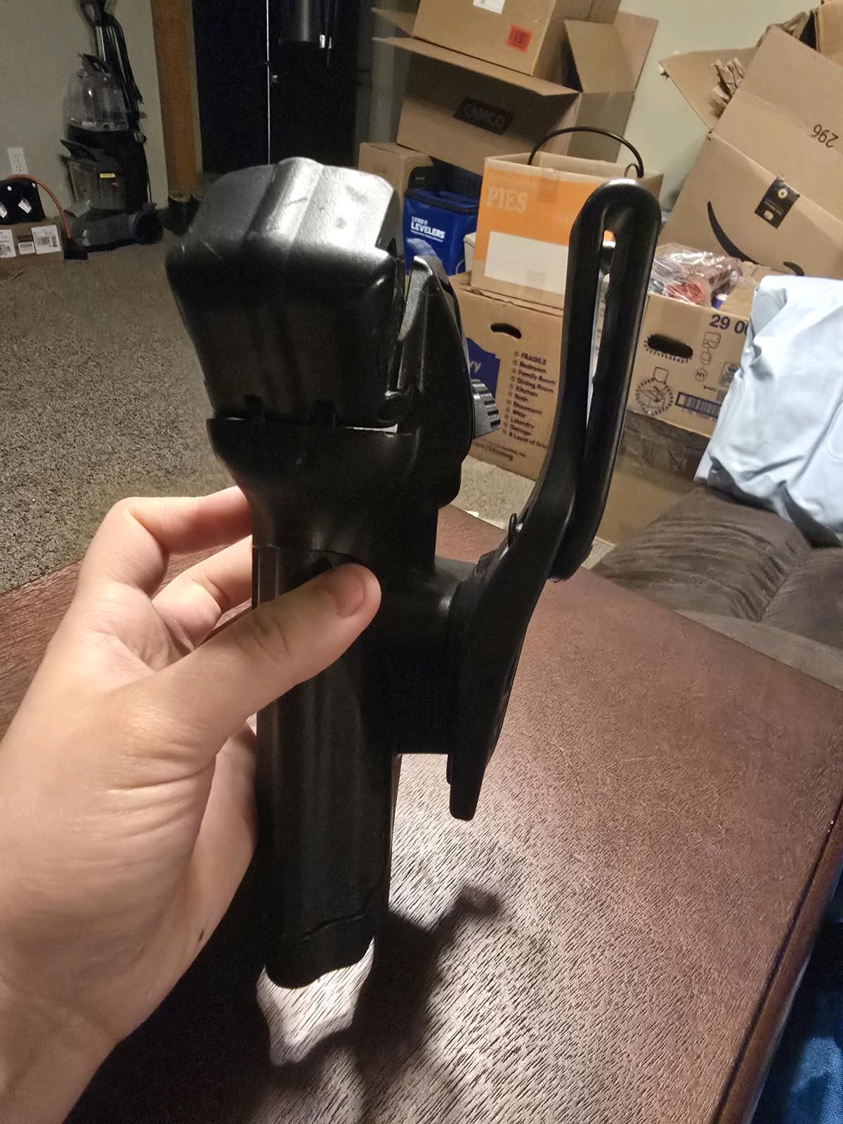 Blackhawk SERPA Level 3 Auto Lock Duty Holster Black Right H