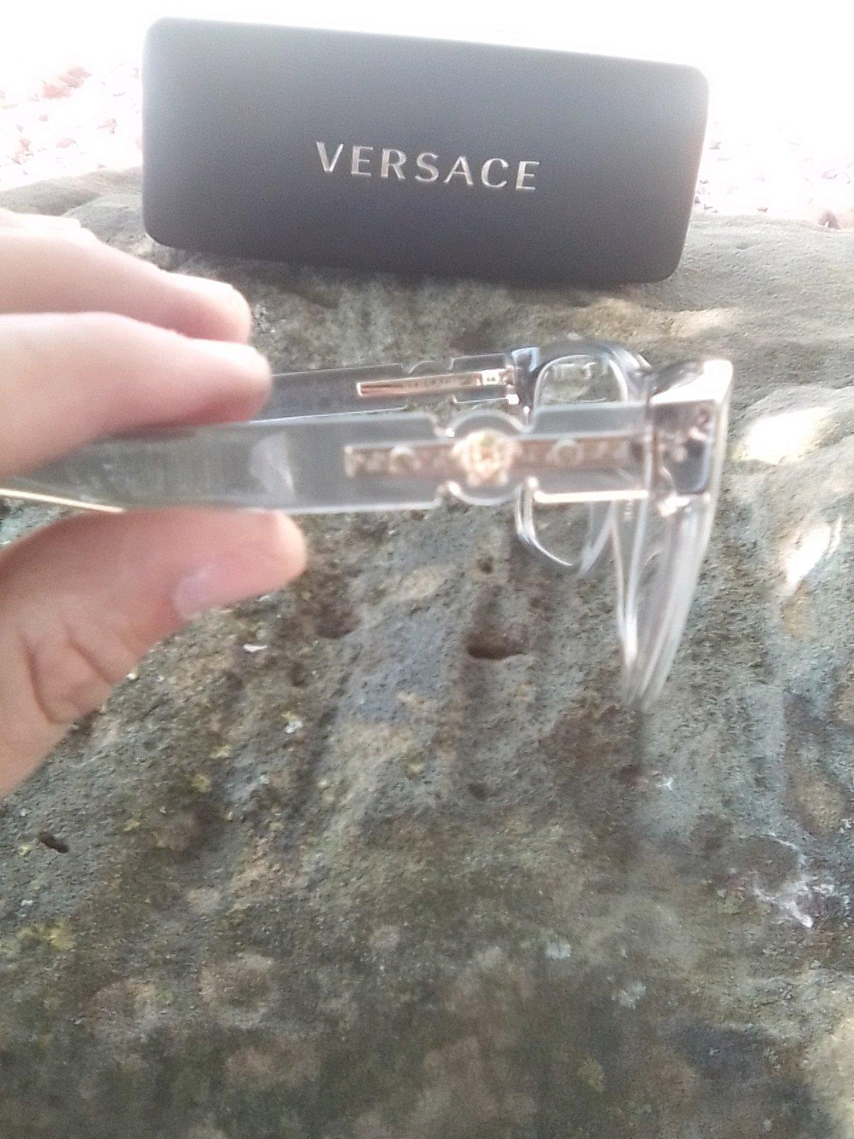 Versace glasses  clear frames clear lens