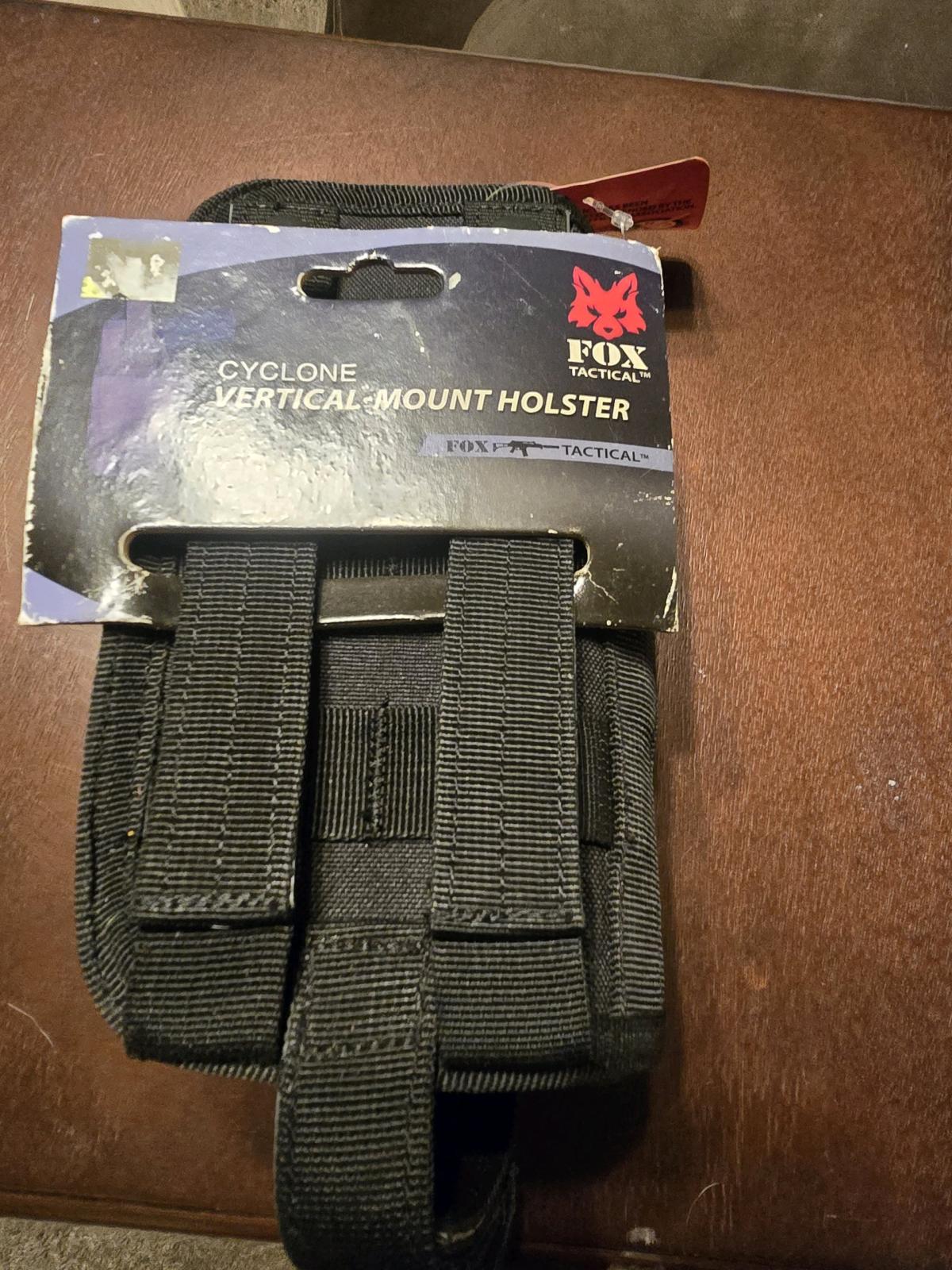 Fox Tactical Cyclone VerticalMount Holster  Black NWT