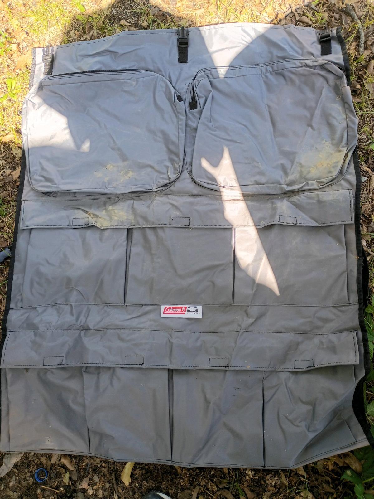 A Nice New Grey Colmen Sectional Fleetwood Camper Caddie