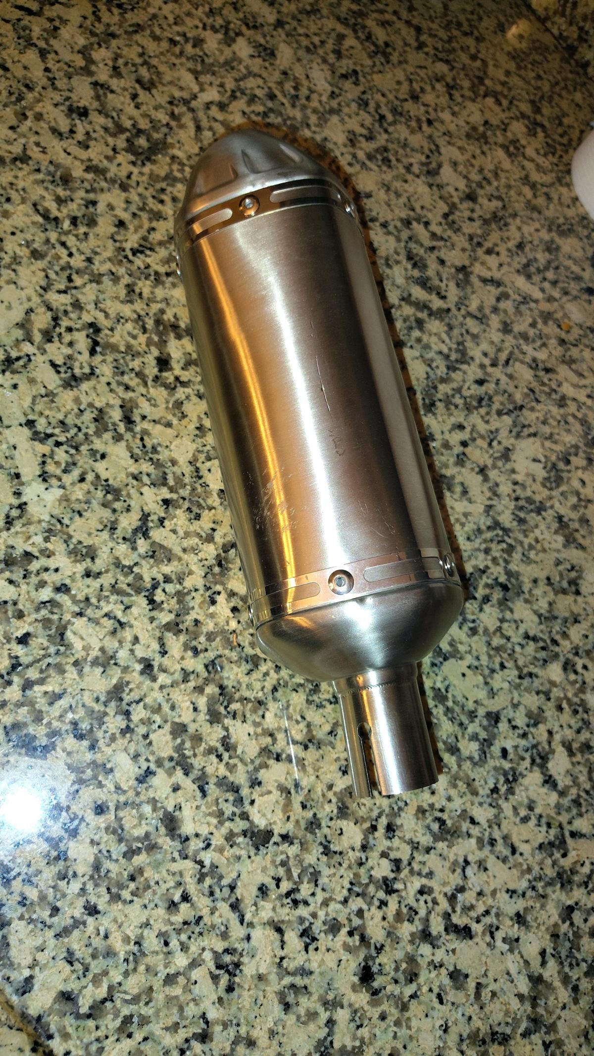 silenciador para motocicleta