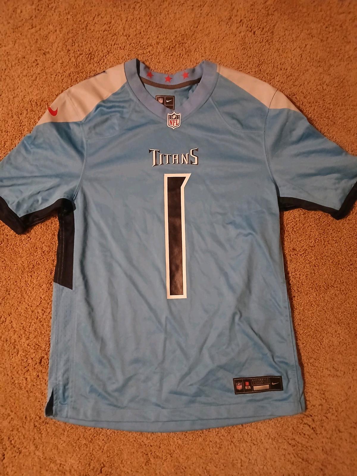 Mens Nike Cameron Ward Light Blue TennesseeTitans NFL Jersey