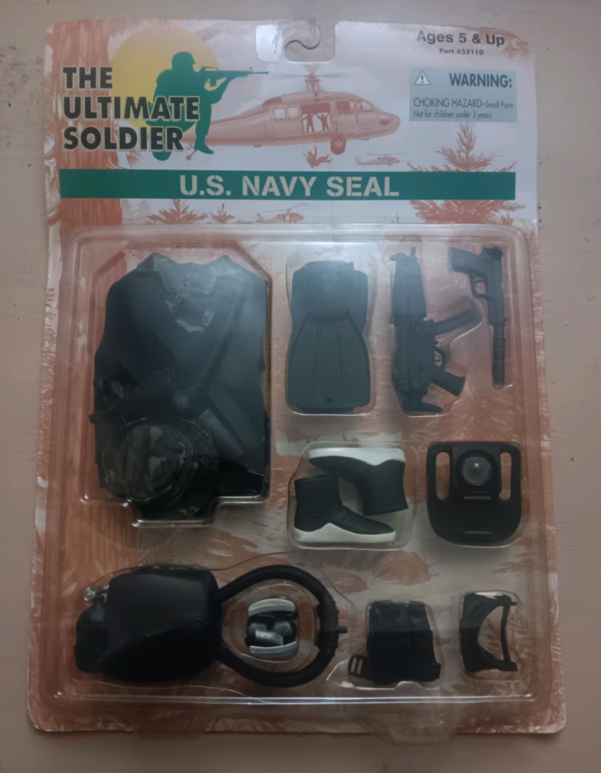 ULTIMATE SOLDIER ACTION FIGUREEN COMBAT GEAR
