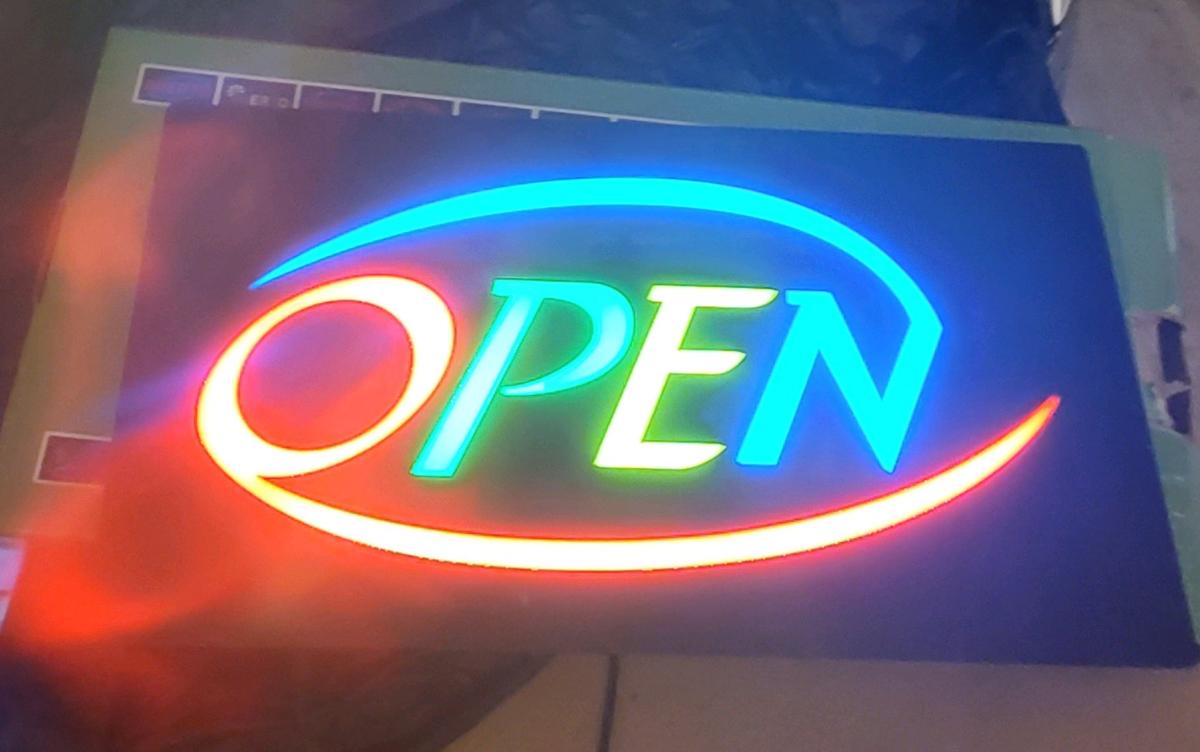 open led sign Great for your business