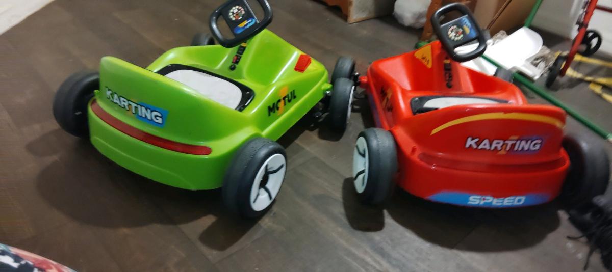Two Electric Go Carts