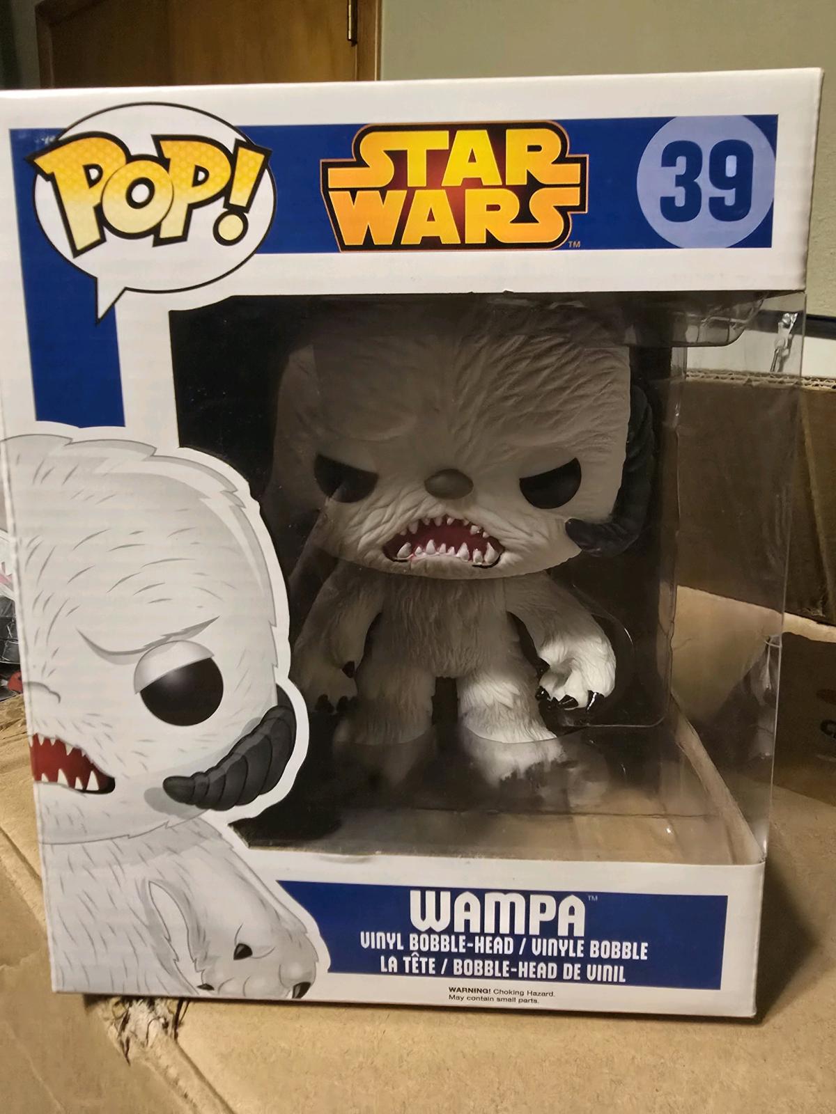 Funko Pop Star Wars Wampa 39 6Inch SuperSized  Vaulted