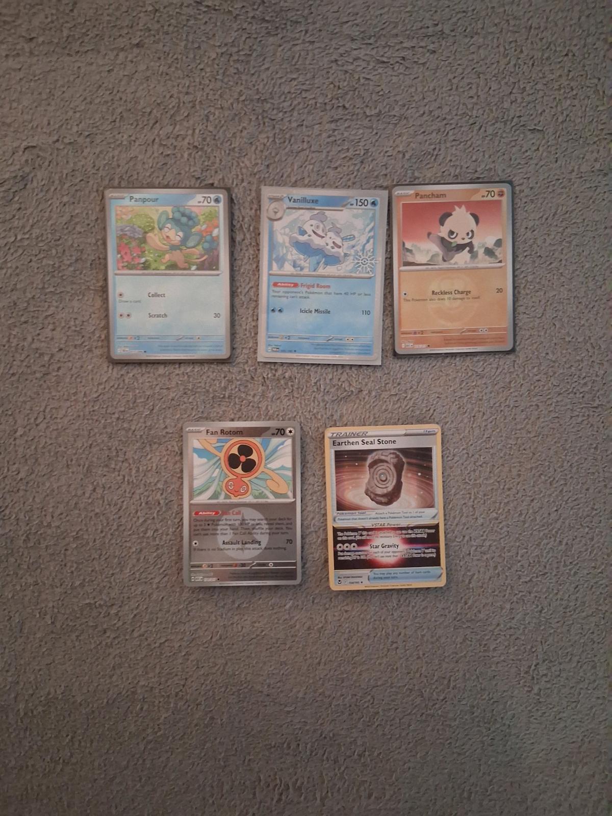 268 Pokemon Trading Cards with Box Holder Binder And Book