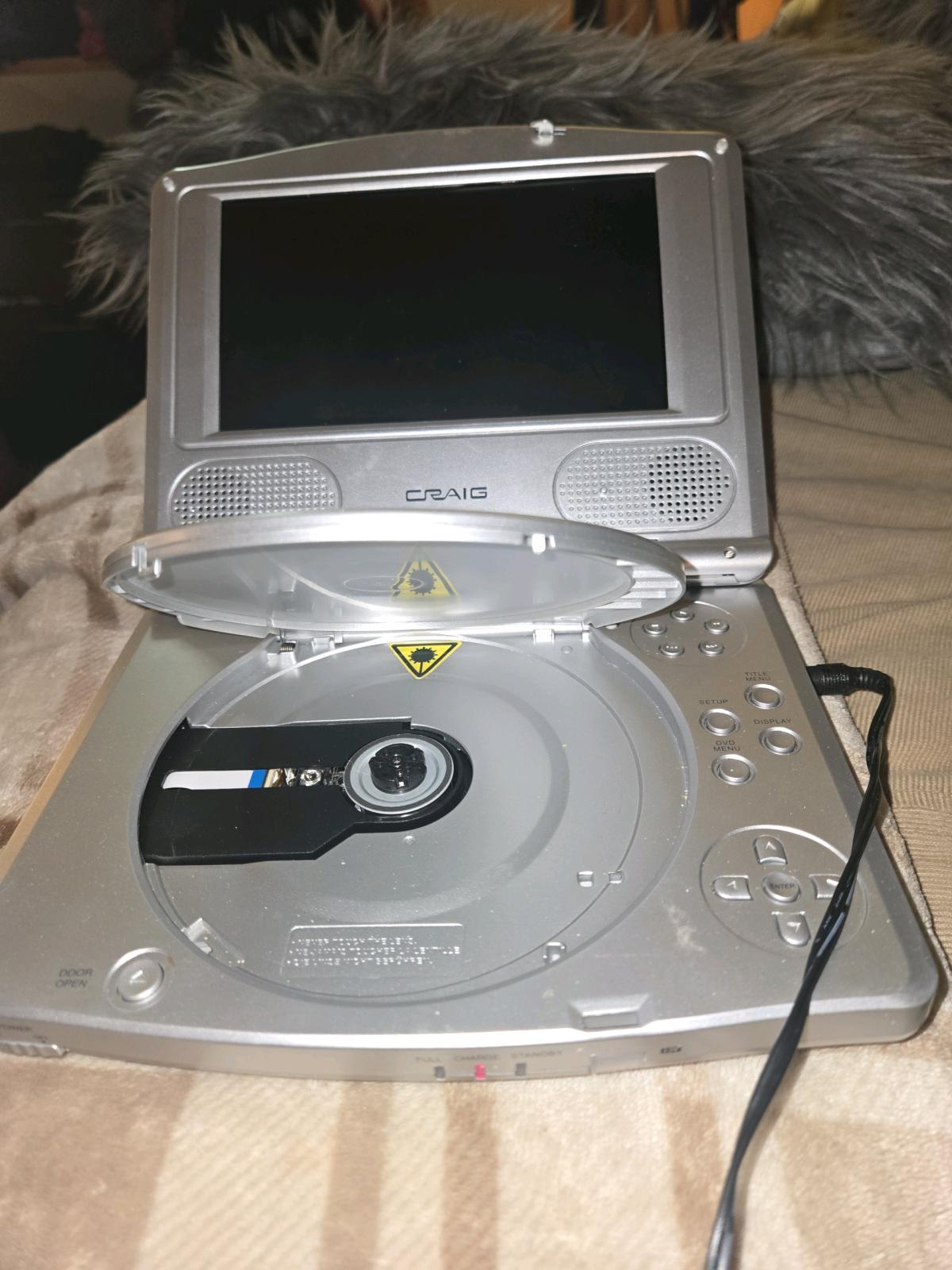 Craig CTFT701 Portable DVD Player