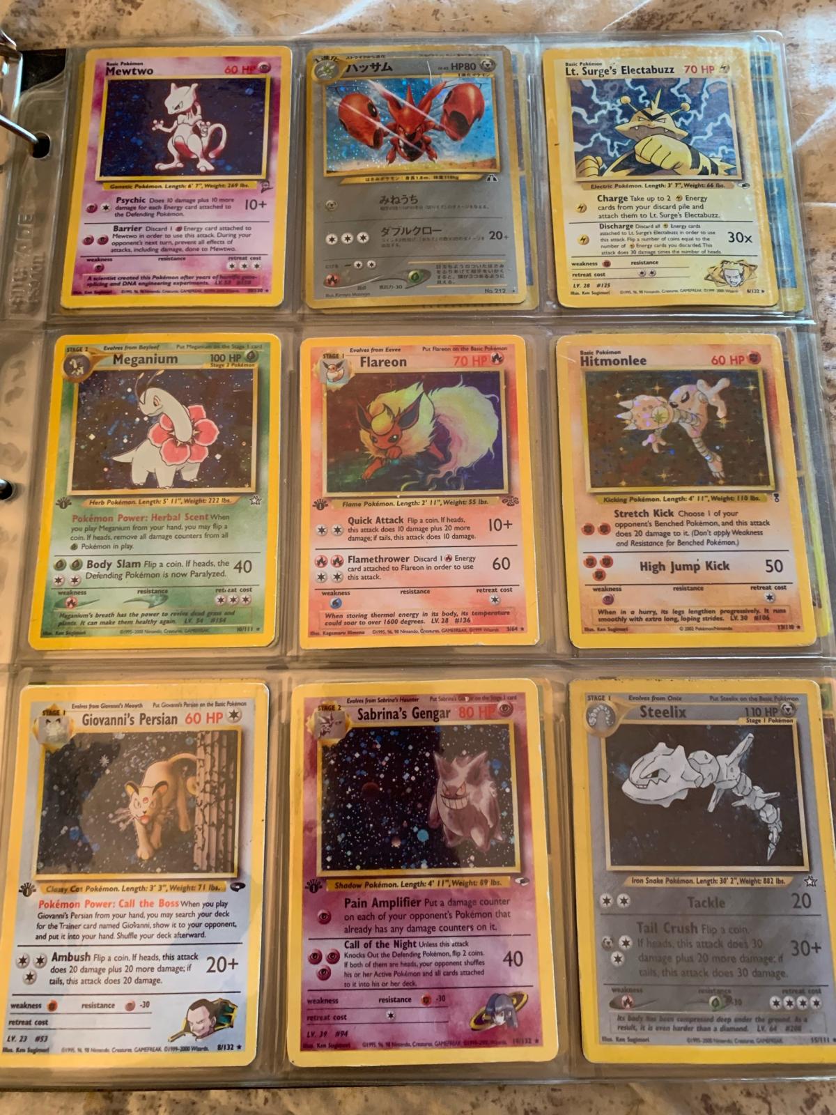 Pokmon cards binder