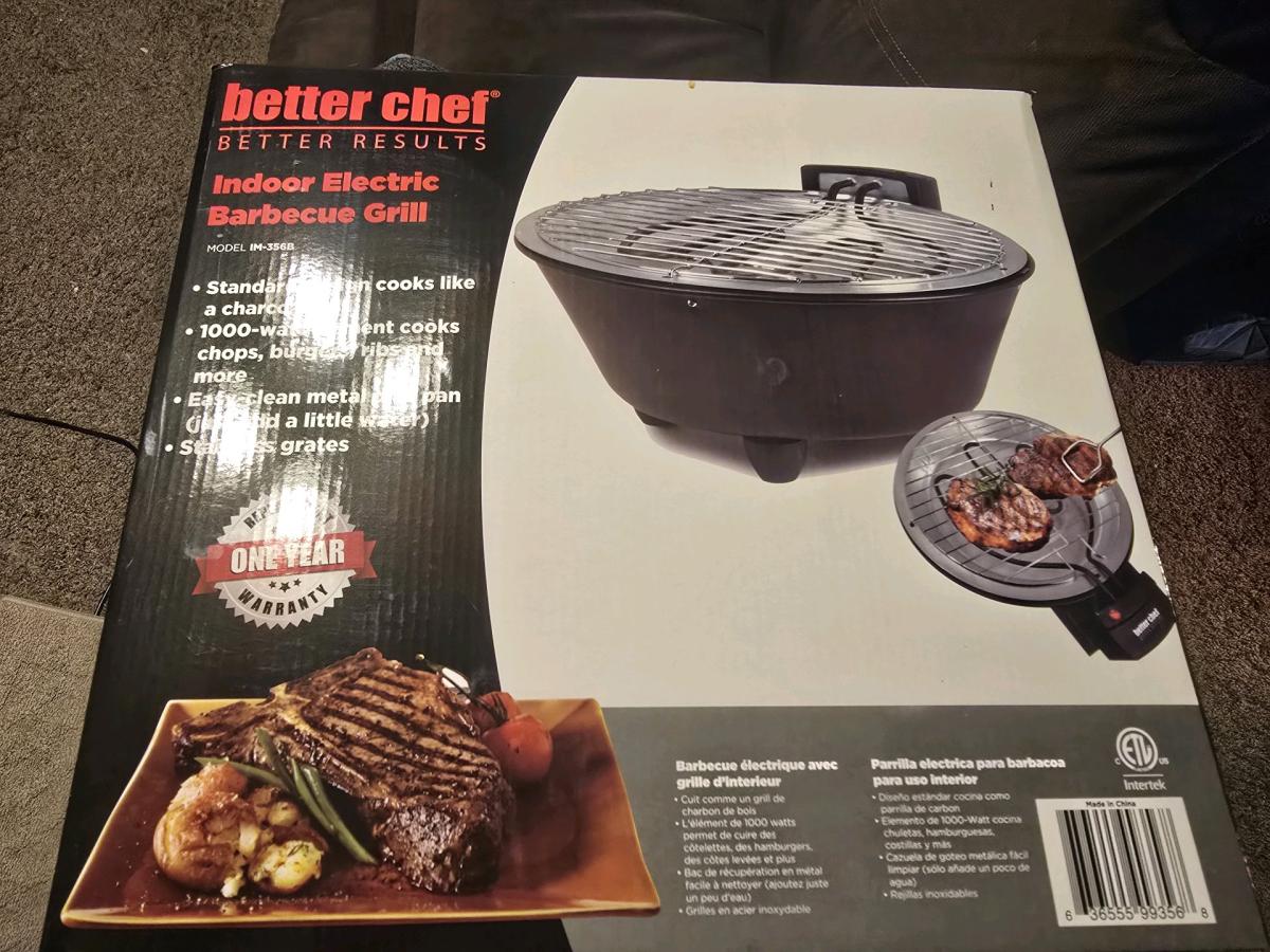 Better Chef Indoor Electric Barbecue Grill