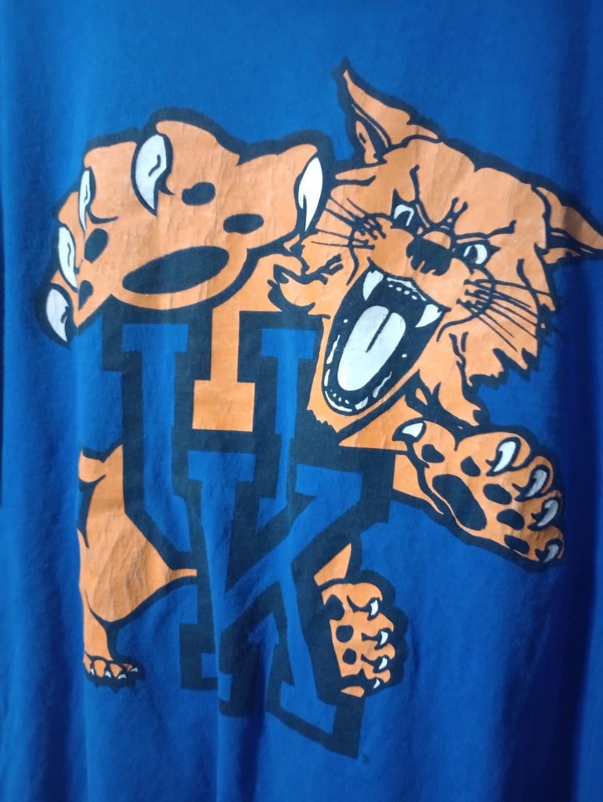 Kentucky wildcat shirt XL 90s vintage