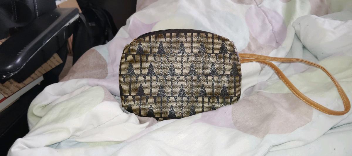Womens Brown and Black Michael Kors Wallet