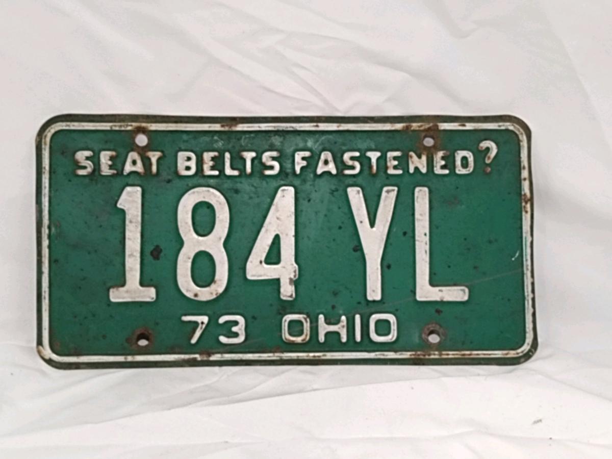 VARIOUS VINTAGE STATE LICENSE PLATES