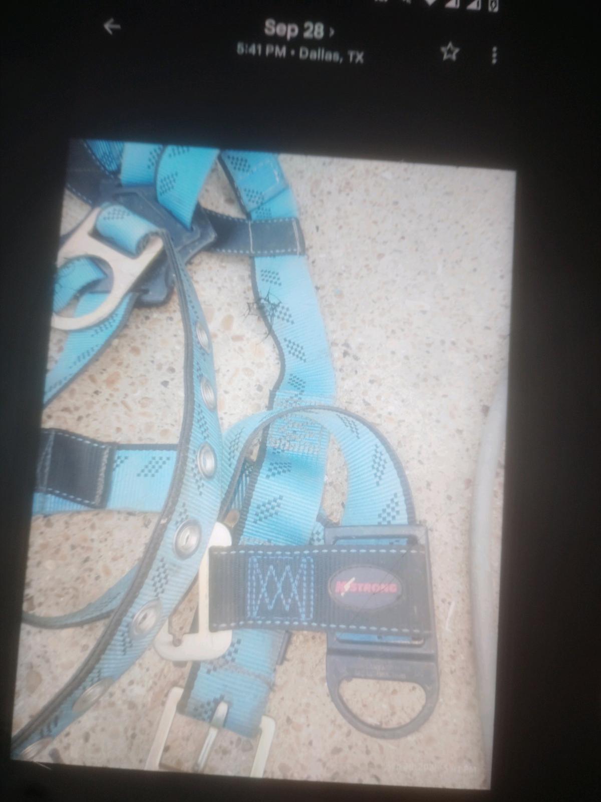 harnesses and climbing equipment