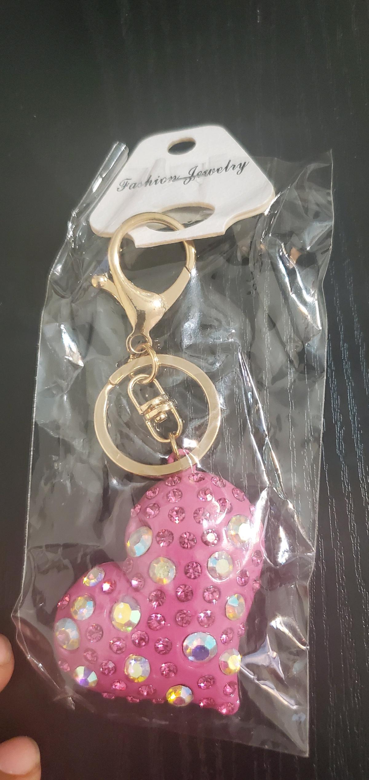 Assorted Rhinestone Fashion Jewelry Keychains