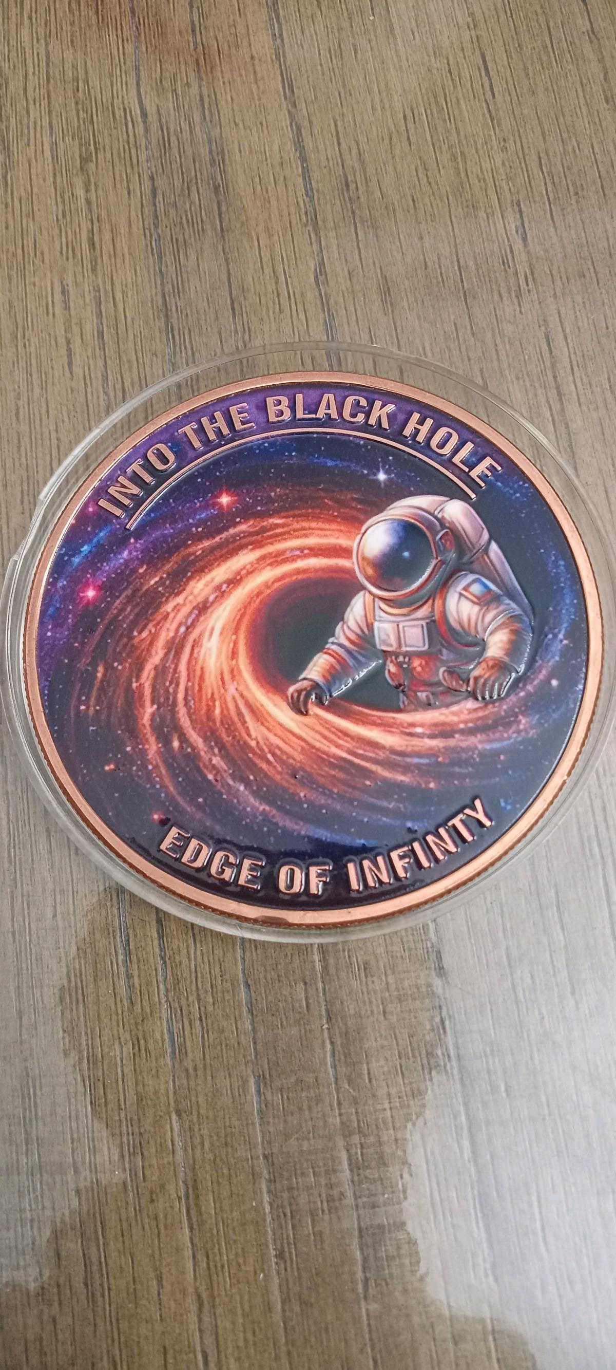 5 Oz AVDP Copper Round Space