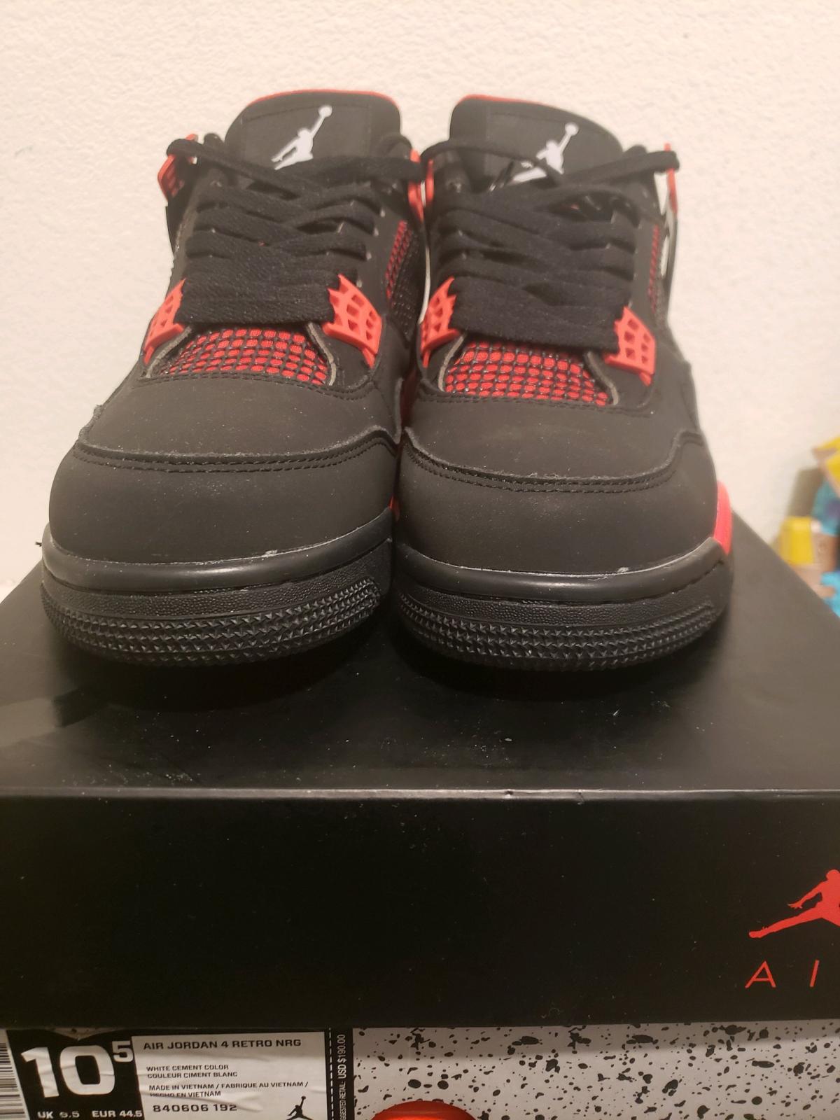 Jordan 4 Retro Red thunder men sie  10