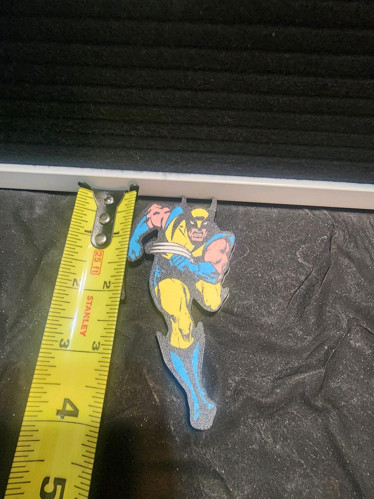 Marvel Wolverine character cutout magnet