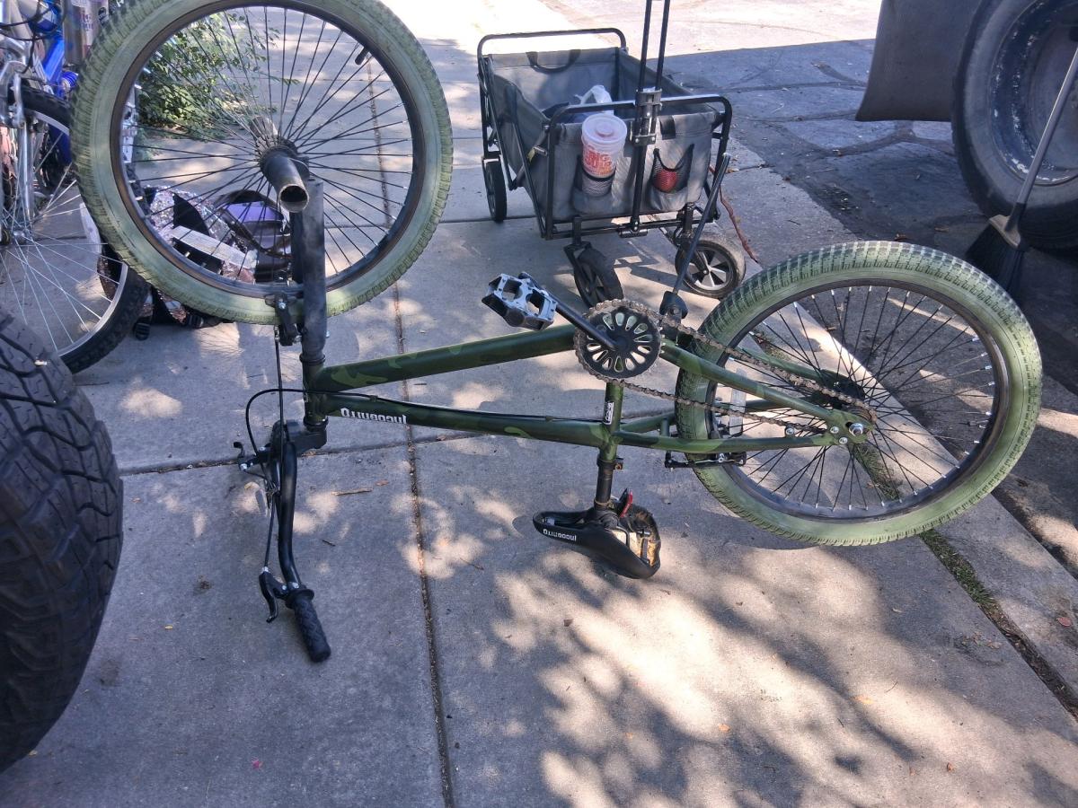 Incognito BMX Bike Olive Green