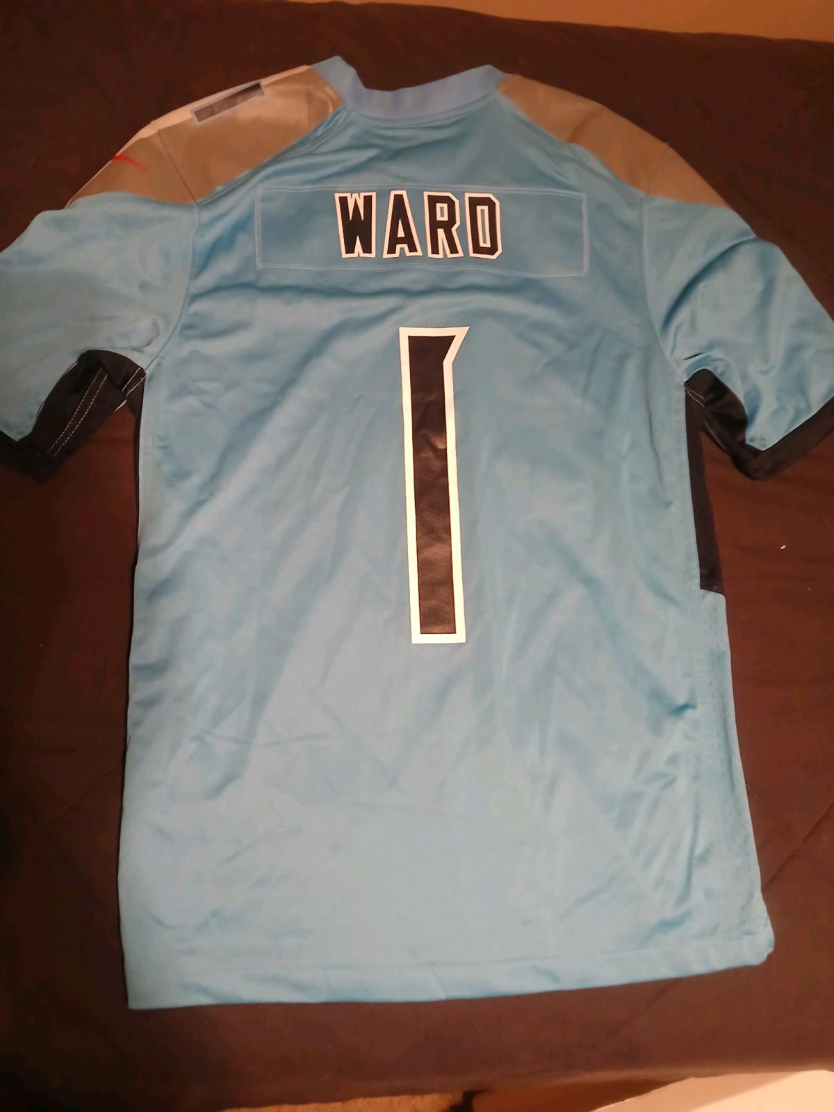 Mens Nike Cameron Ward Light Blue TennesseeTitans NFL Jersey