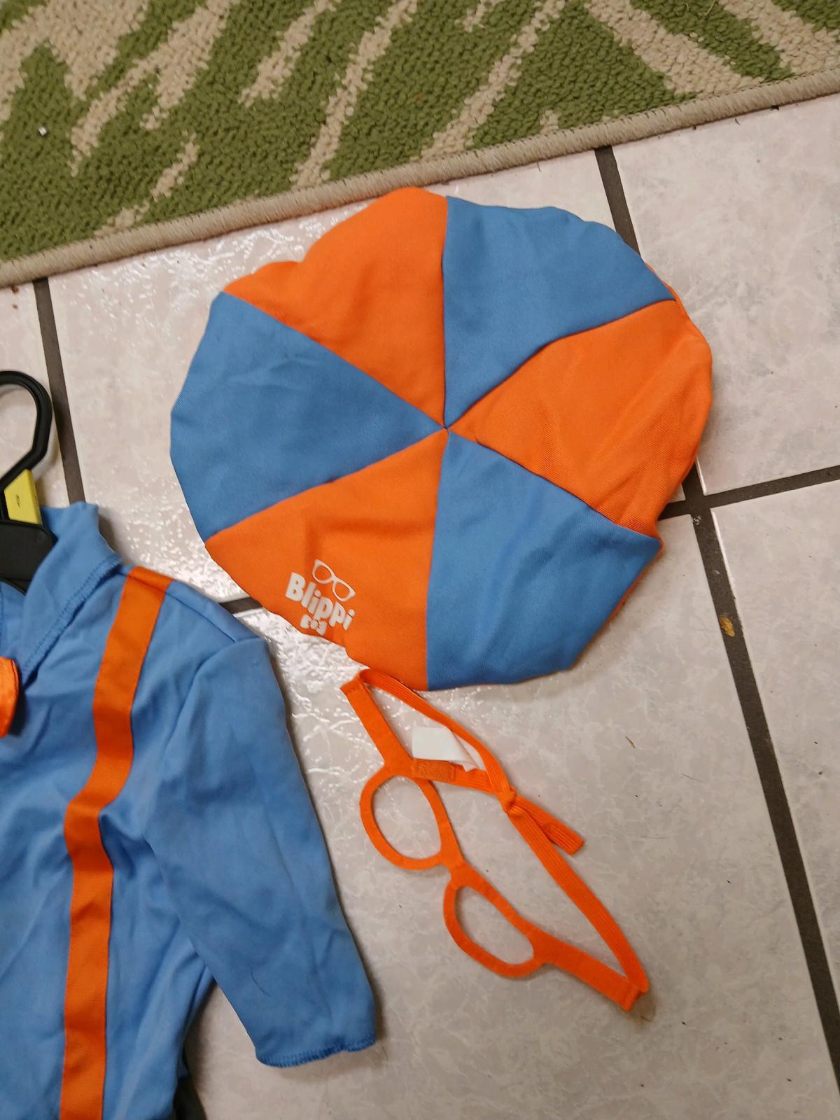 Blippi halloween costume size 3t