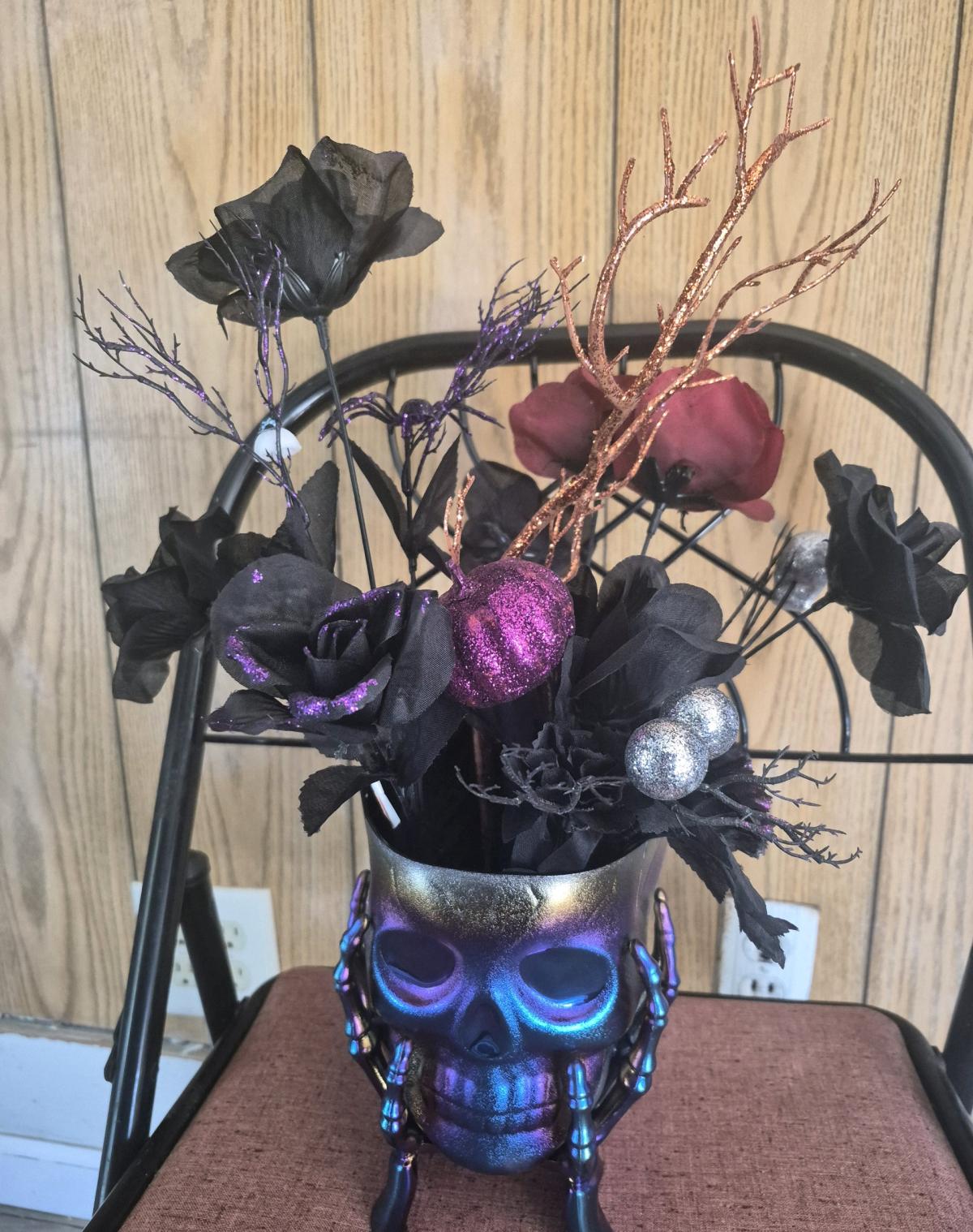 Hand made Halloween Decor Center pieces wreaths and more
