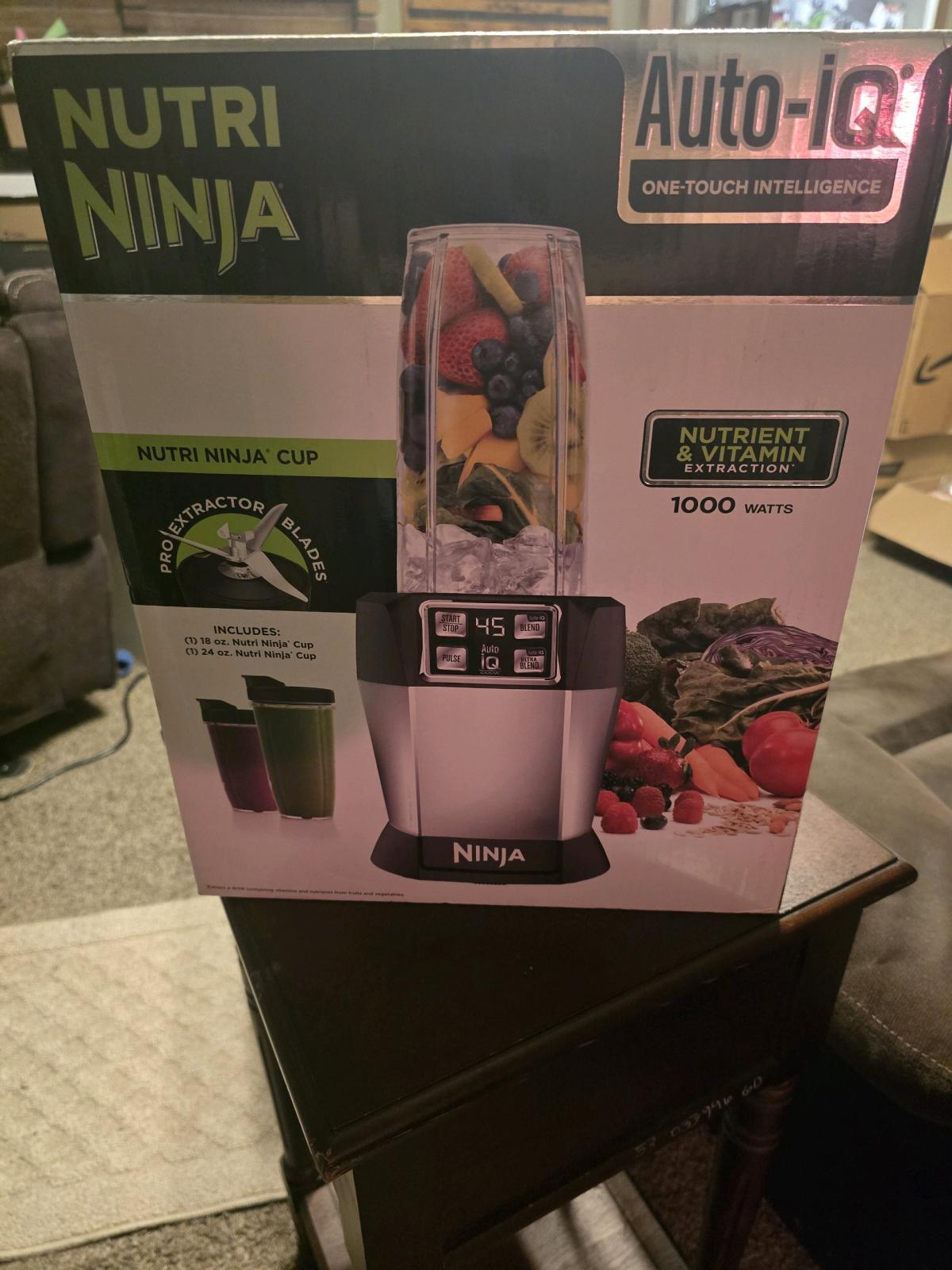New in Box  Nutri Ninja AutoiQ Nutrient Extraction Blender