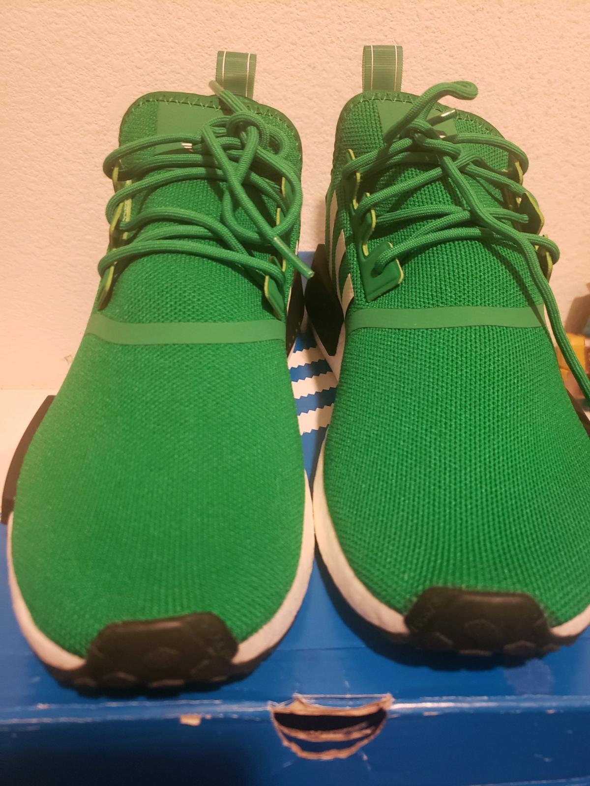 Adidas mnd r1 dark green size 10