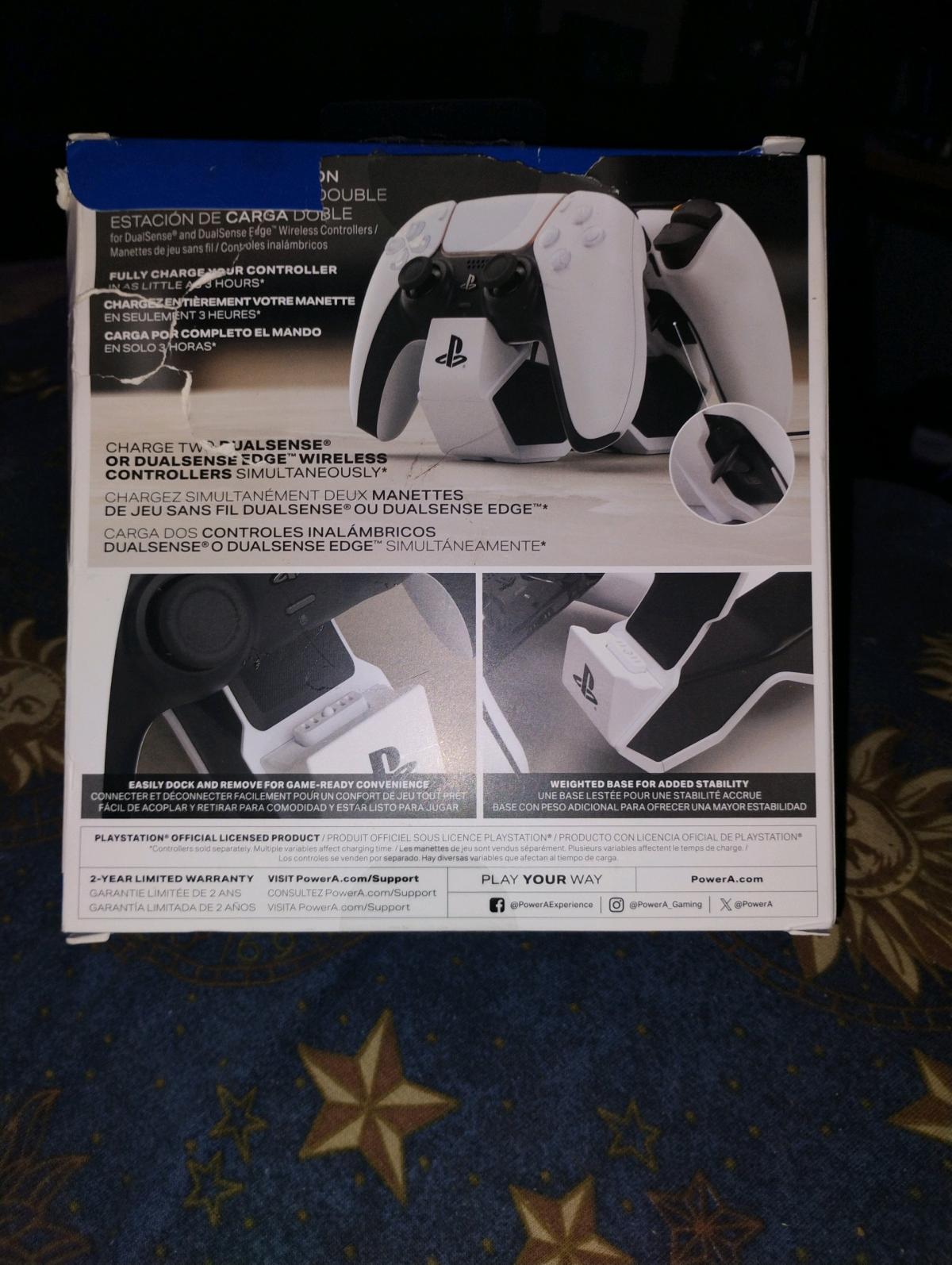 Ps5 twin charging station for DualSense and DualSense Edge