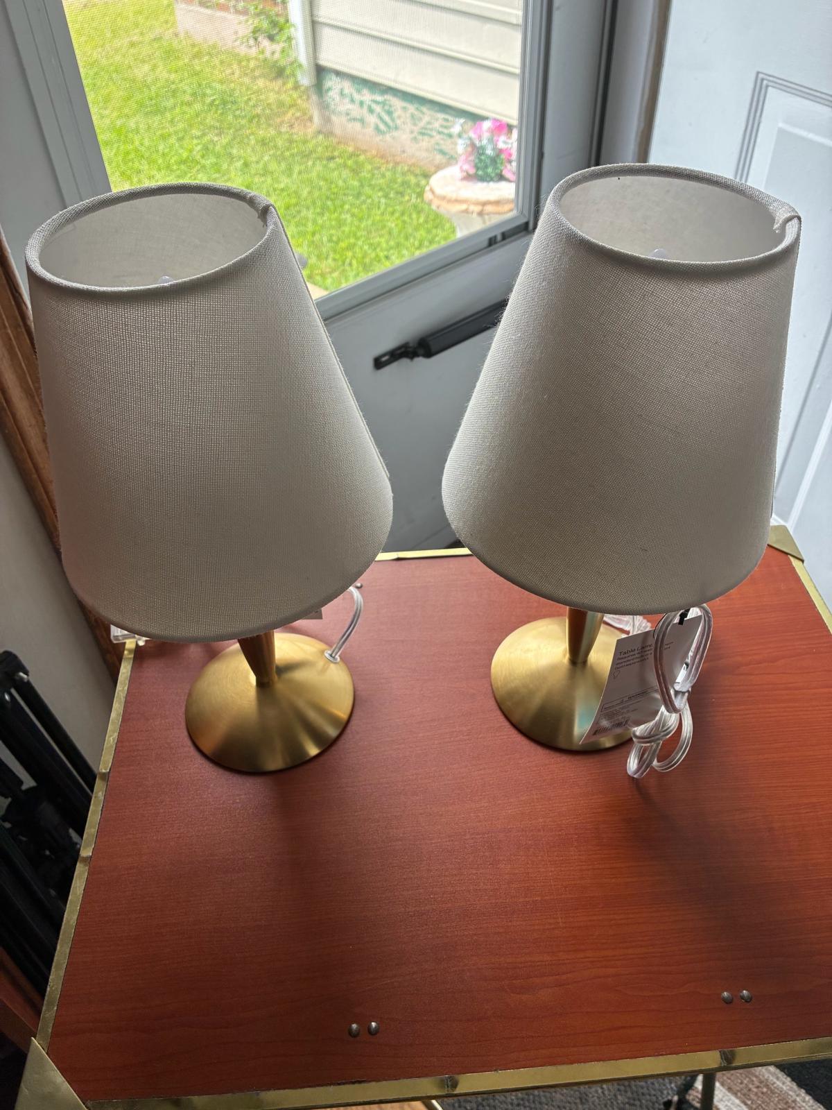 short table lamps