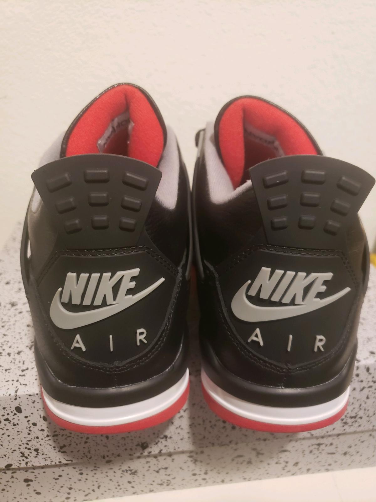 Jordan 4 Retro Bred Size 12