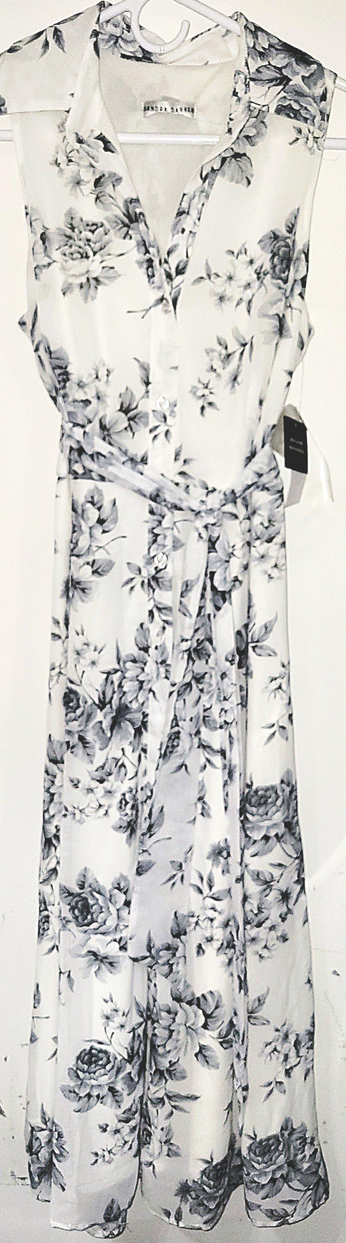 Womens long sleeveless dress