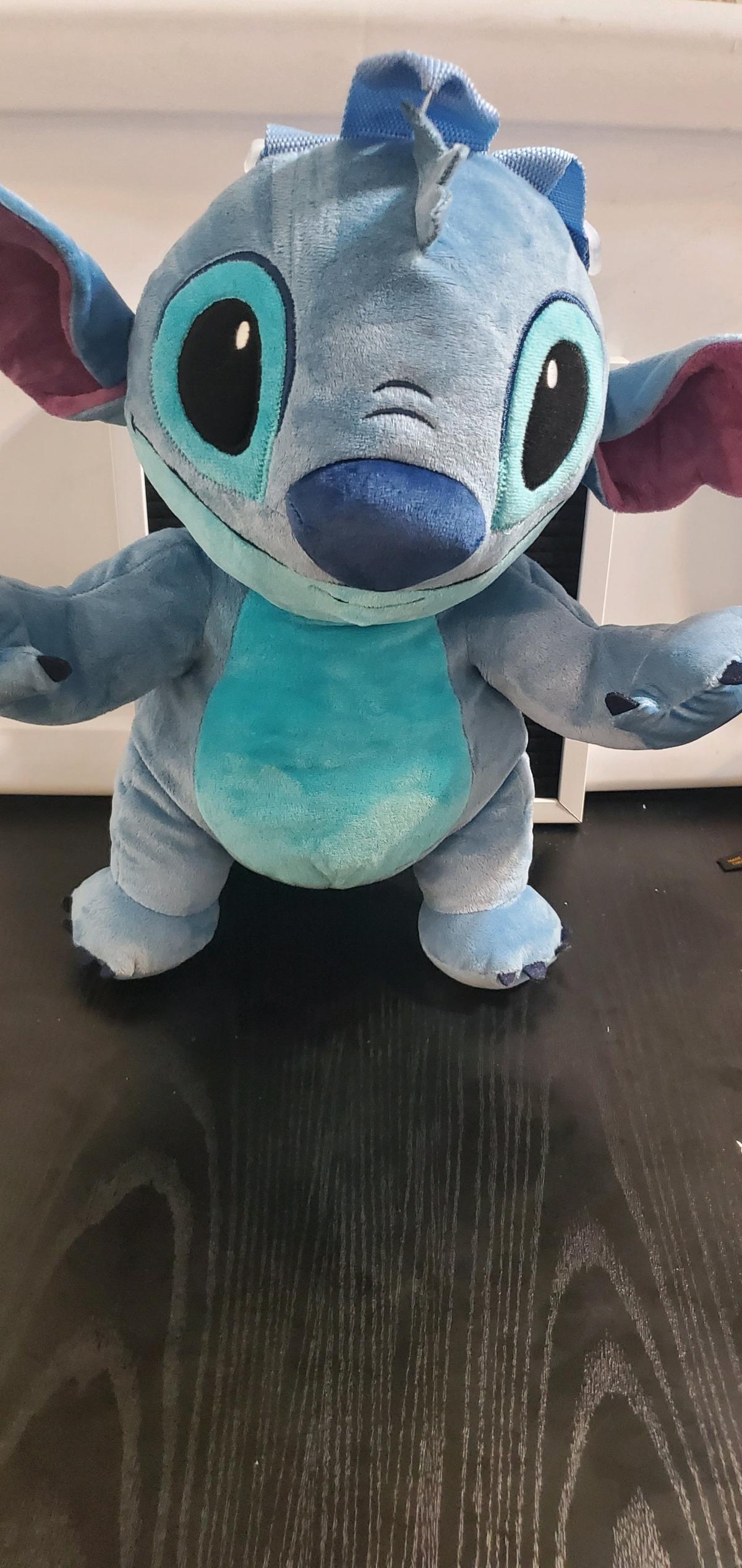 Disney Stitch plush backpack