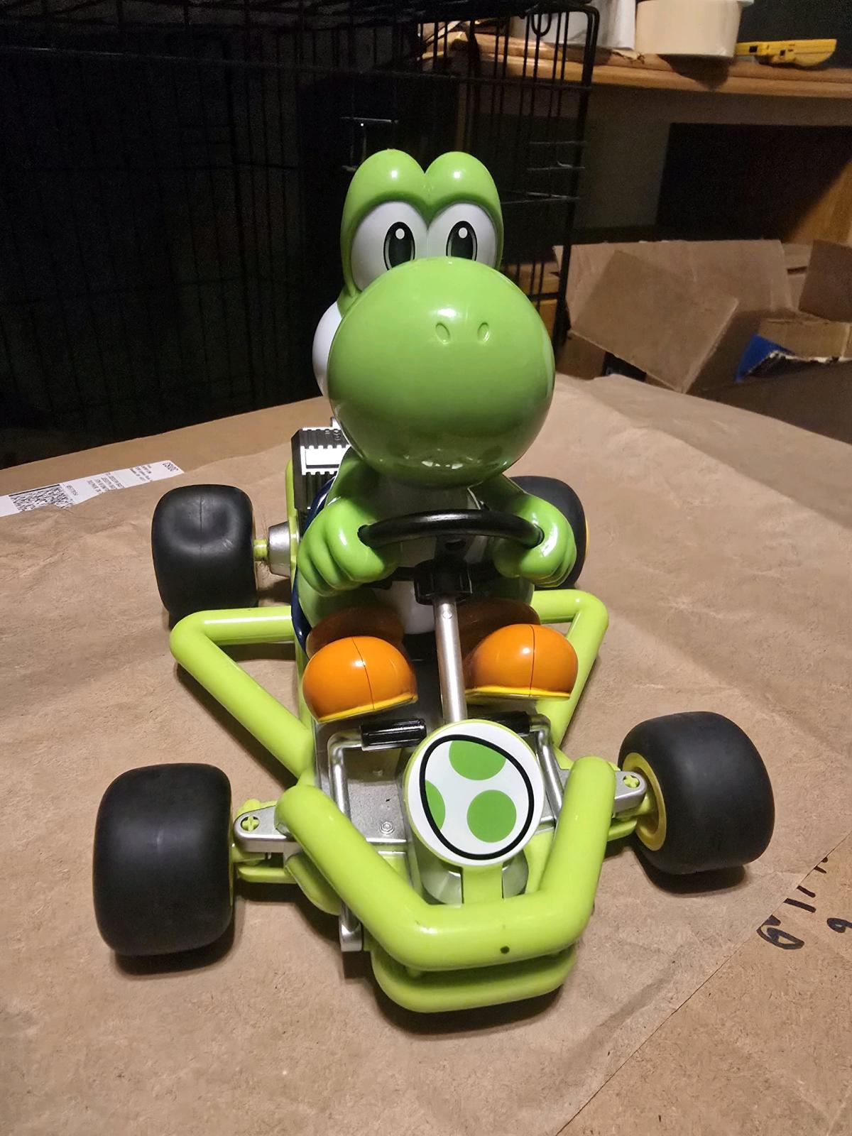 Yoshi Mario Kart RC Car  Great Display Item