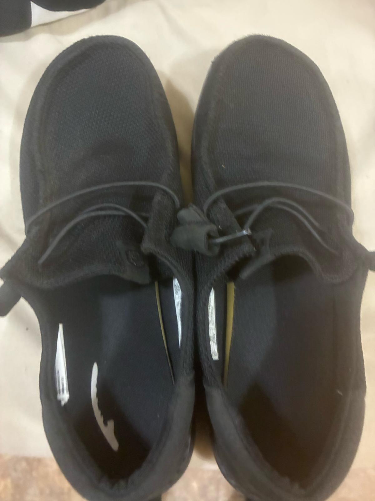 Black hey dude size 9