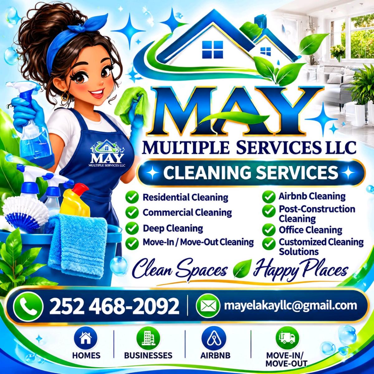 MAY MULTIPLE SERVICES LLC  Cleaning Services