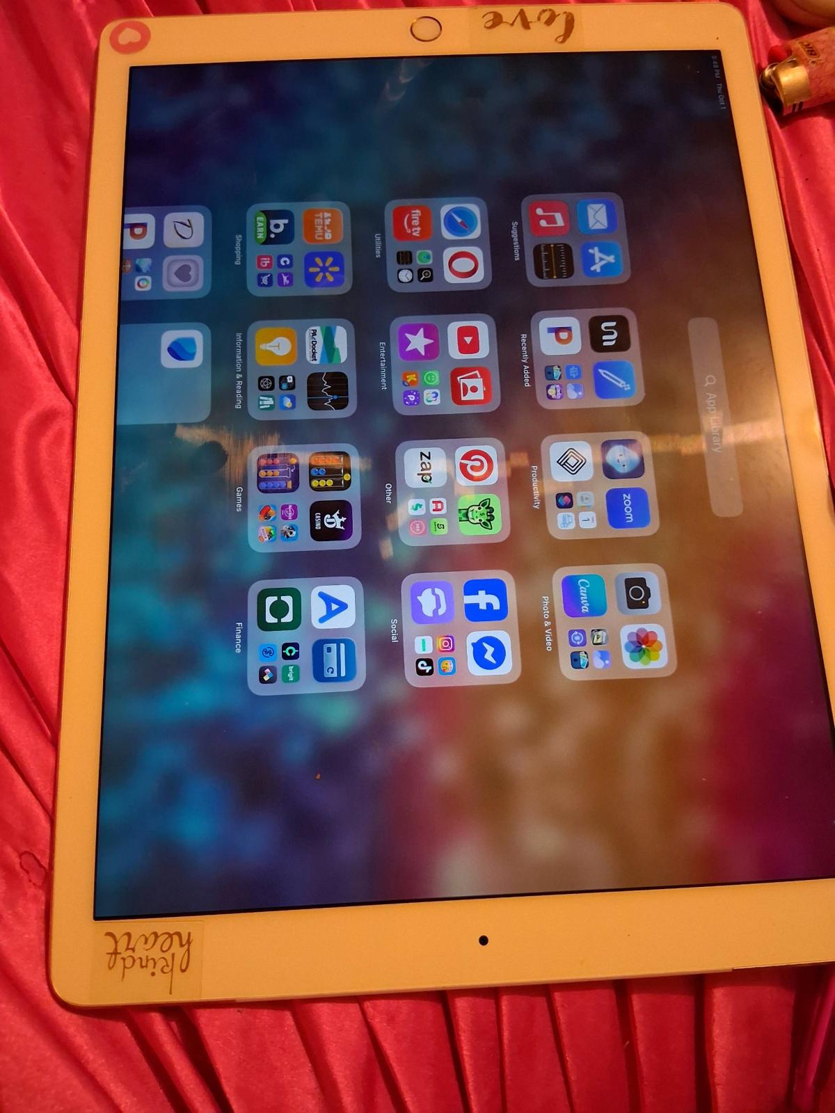 Ipad pro 12 9 great shape barely used