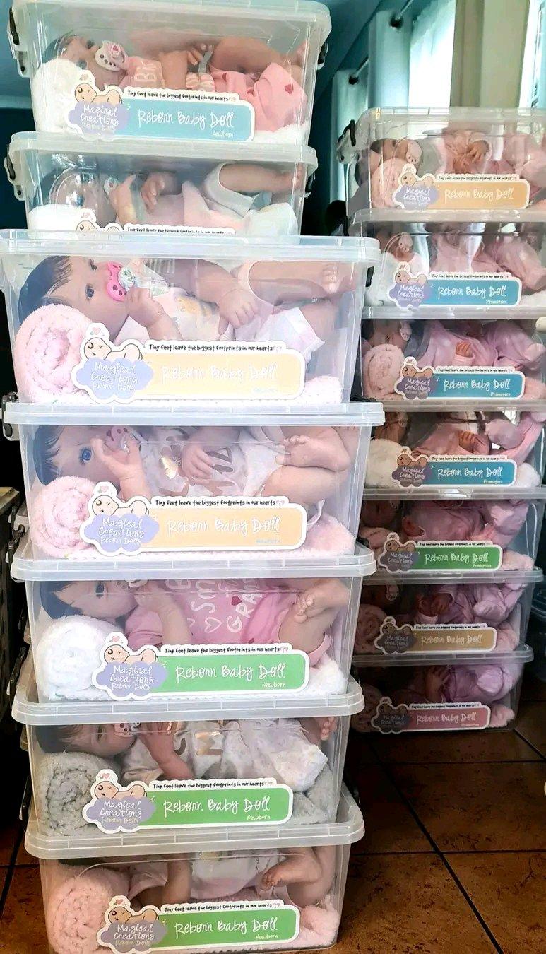 Realistic Full Body Silicone Baby Doll  Lifelike Reborn Styl