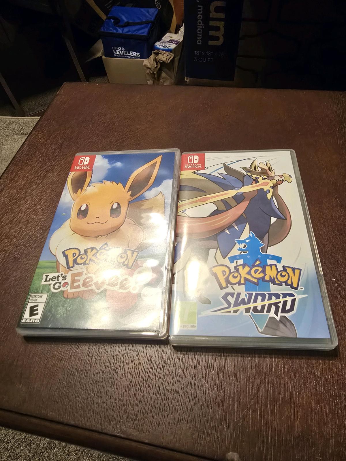 Nintendo Switch  3DS Game Cases Only Bundle of 4  Pokmon  Ma