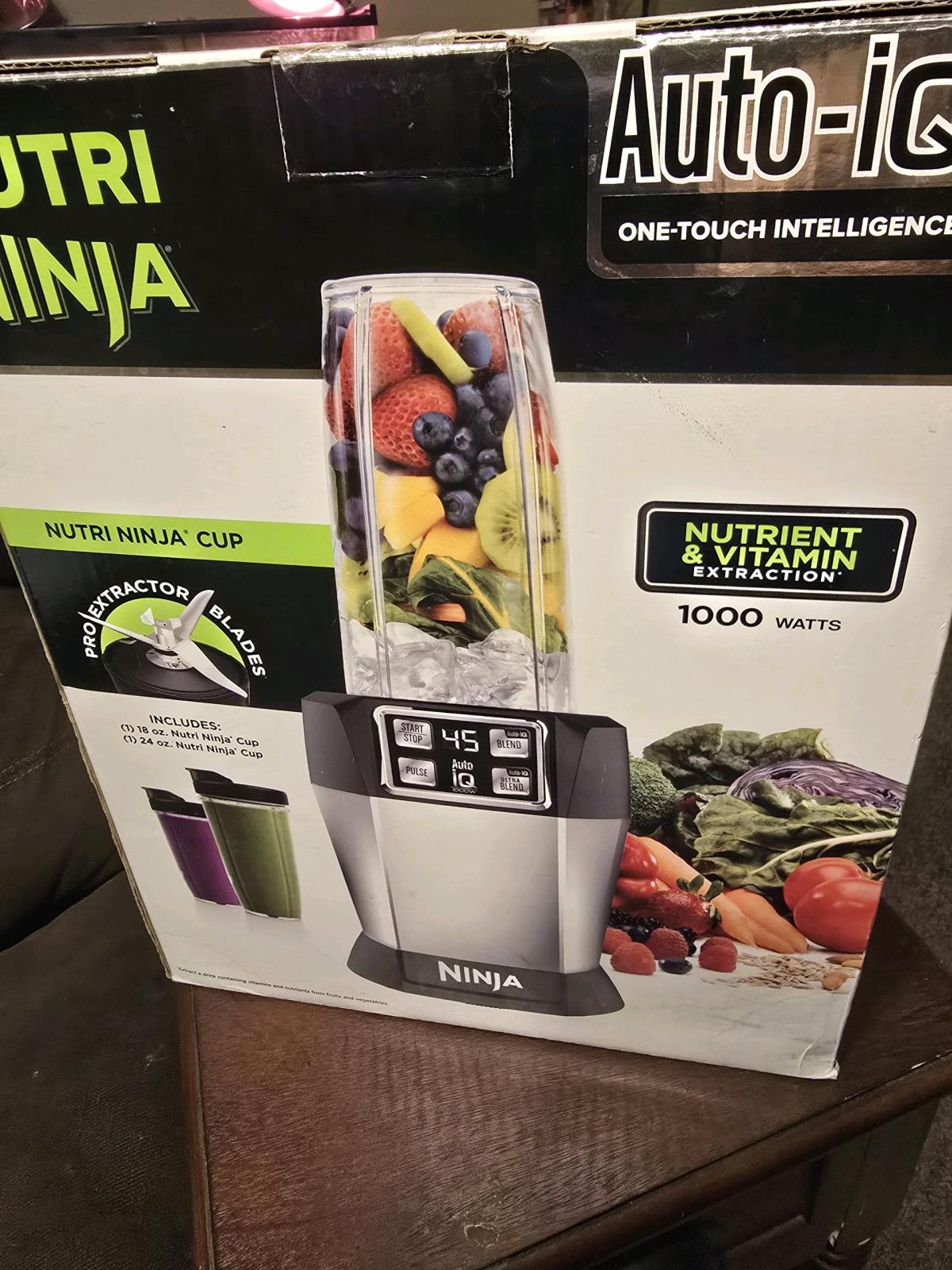 New in Box  Nutri Ninja AutoiQ Nutrient Extraction Blender
