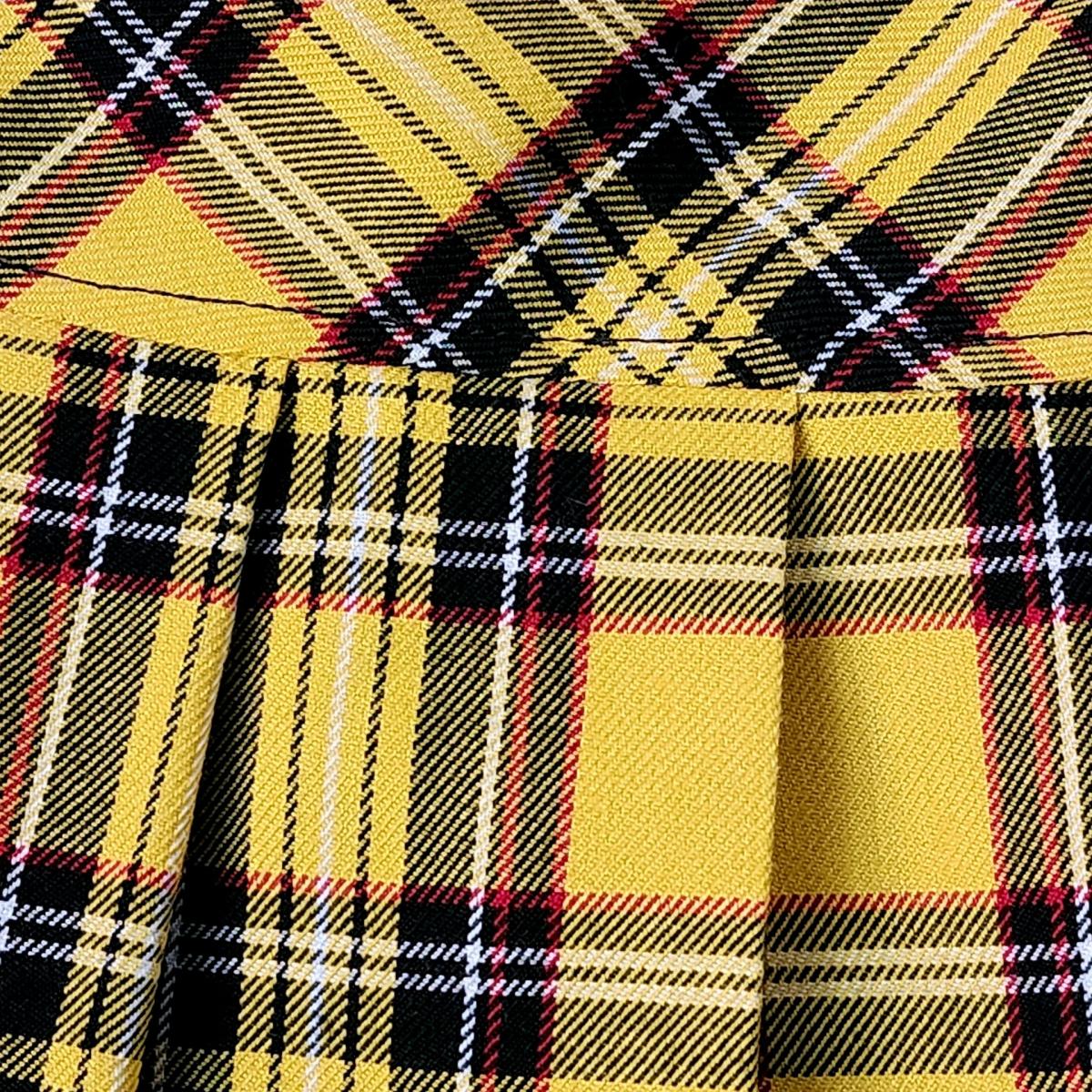 Tripp NYC Plaid Pleated Mini Skirt