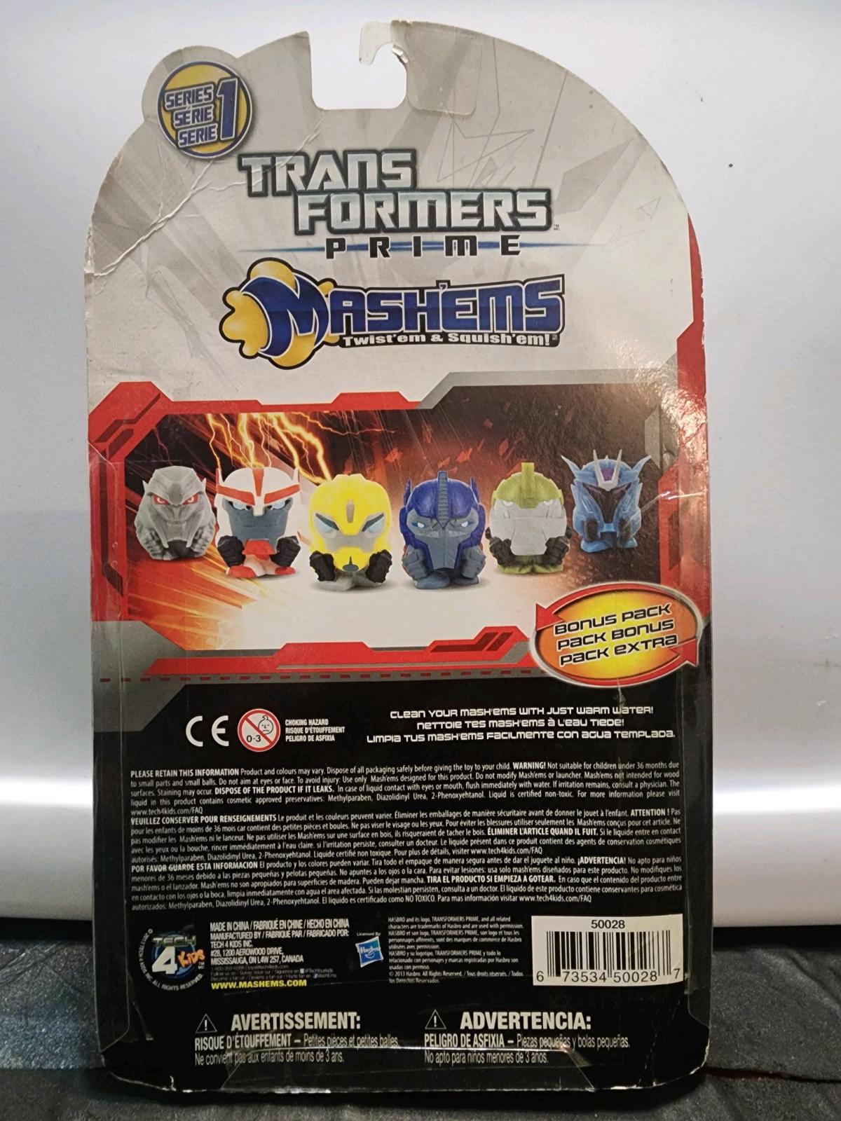 Transformers Prime Series 1 Mashems Bonus Pack