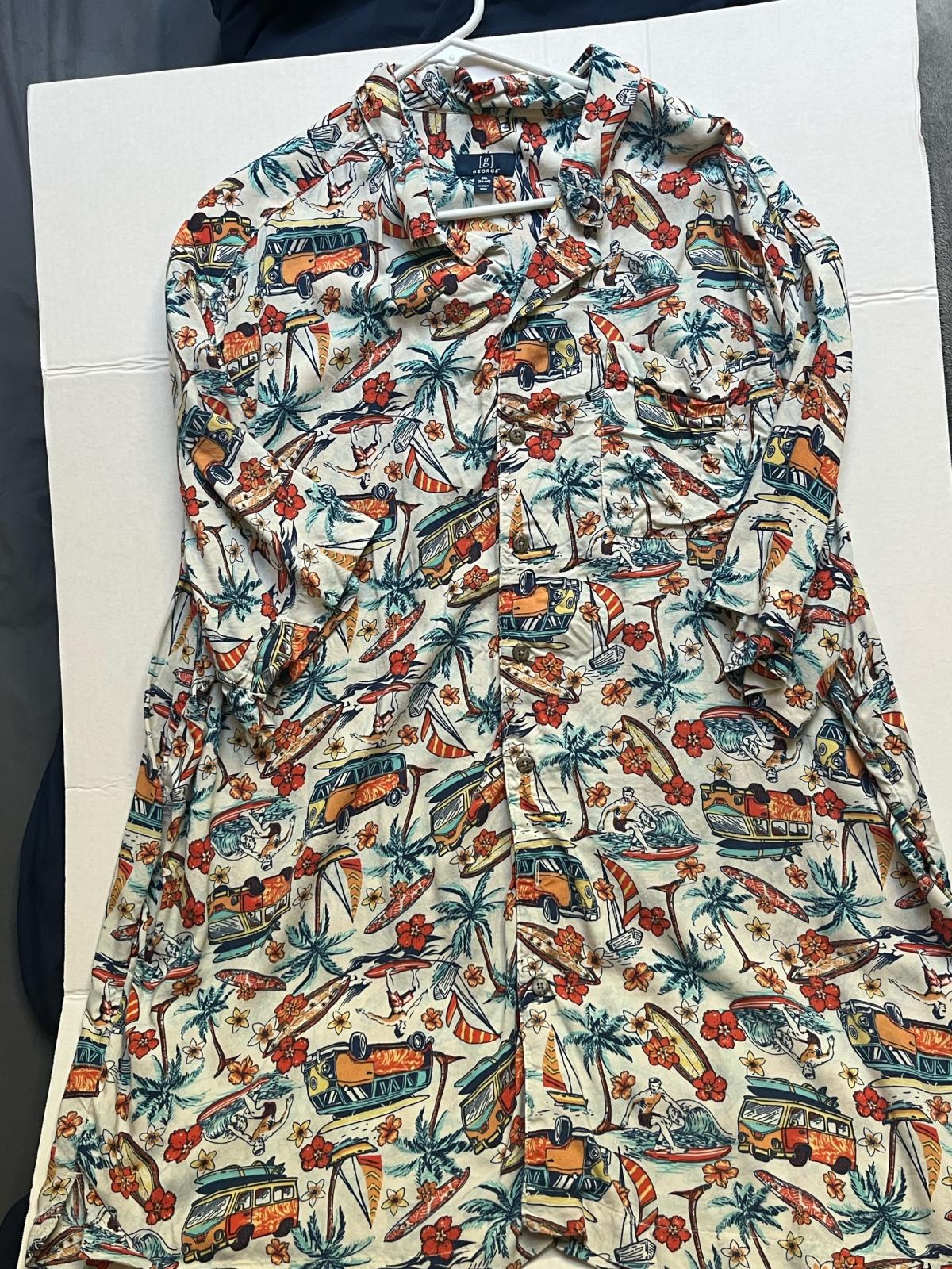 Mens Hawaiian Aloha Shirt Bundle  Lot of 3