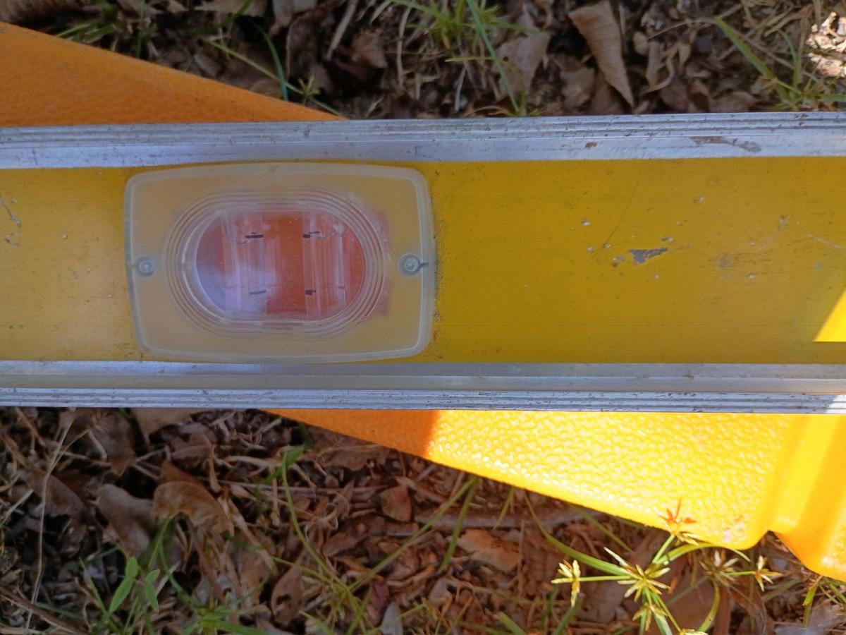 A DeWalt Yellow Construction Level with Case