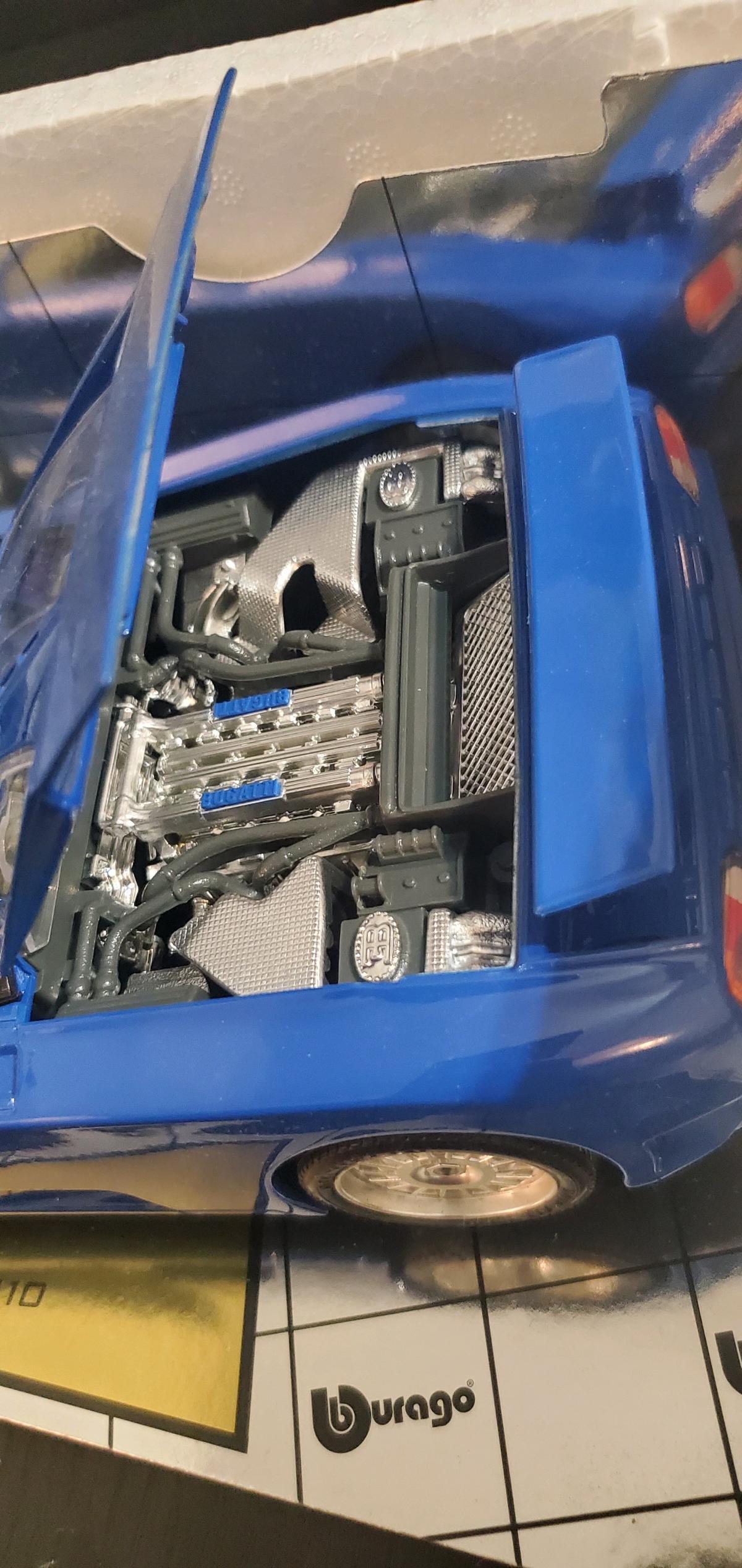 scale Bburago Bugatti EB 110