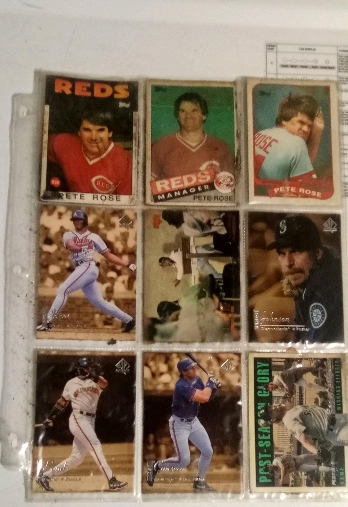 Baseball cards