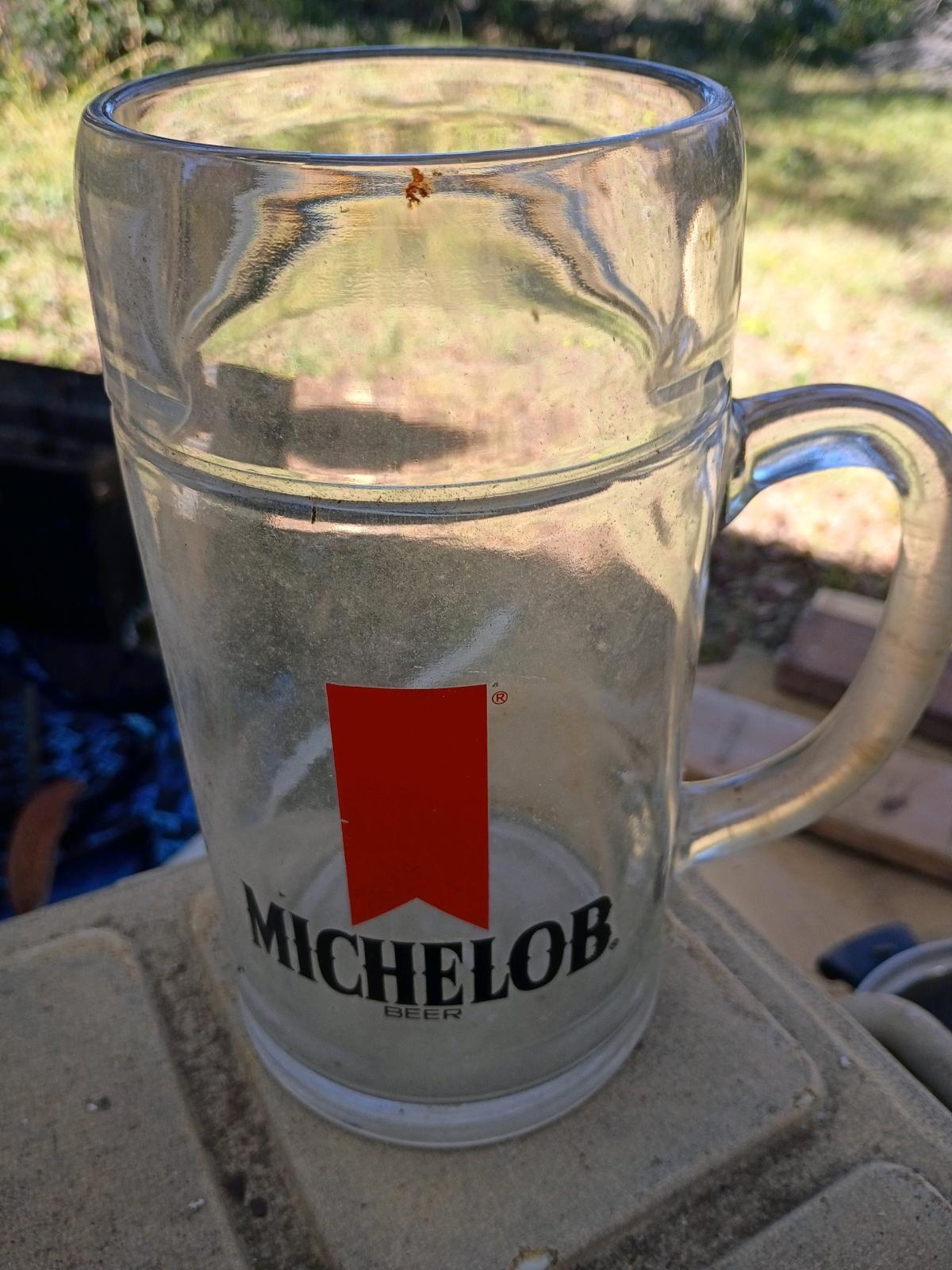 A Vintage Tall MICHELOB Beer Glass