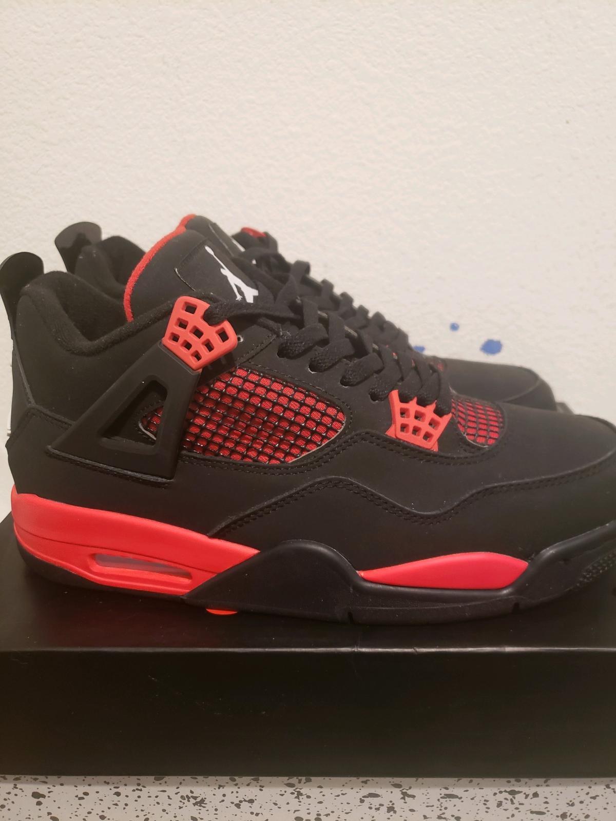 Jordan 4 Retro Red thunder men sie  10