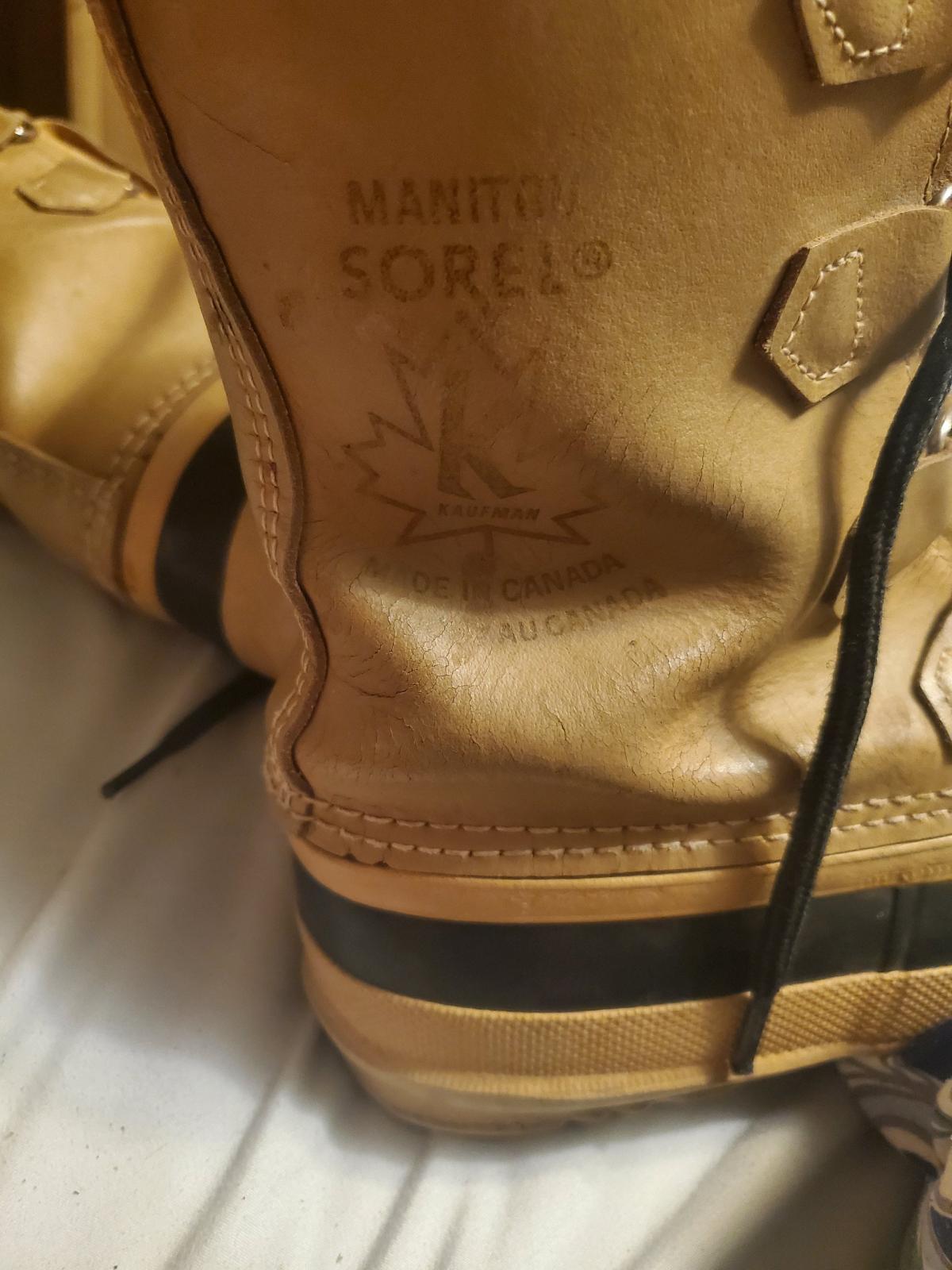 Manitou SOREL winter boots Canada