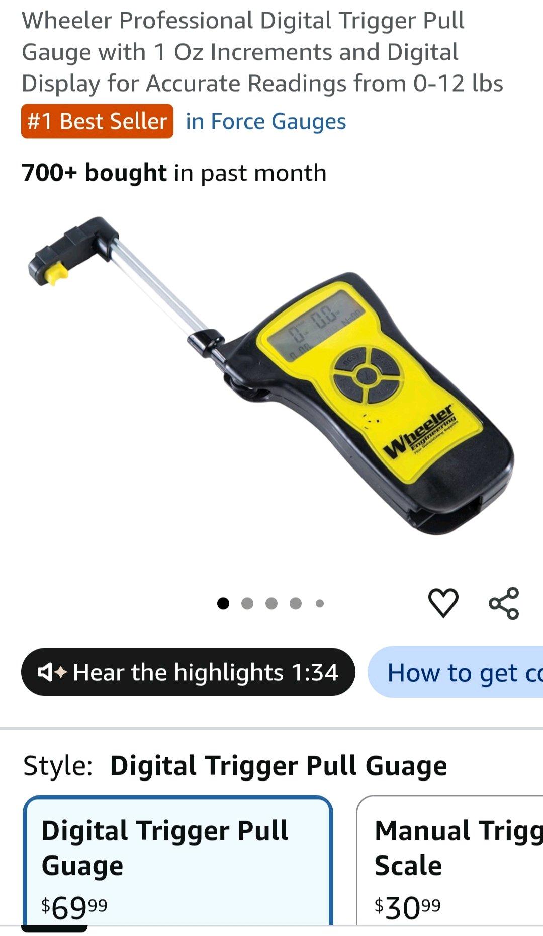Wheeler Engineering Digital Trigger Gauge
